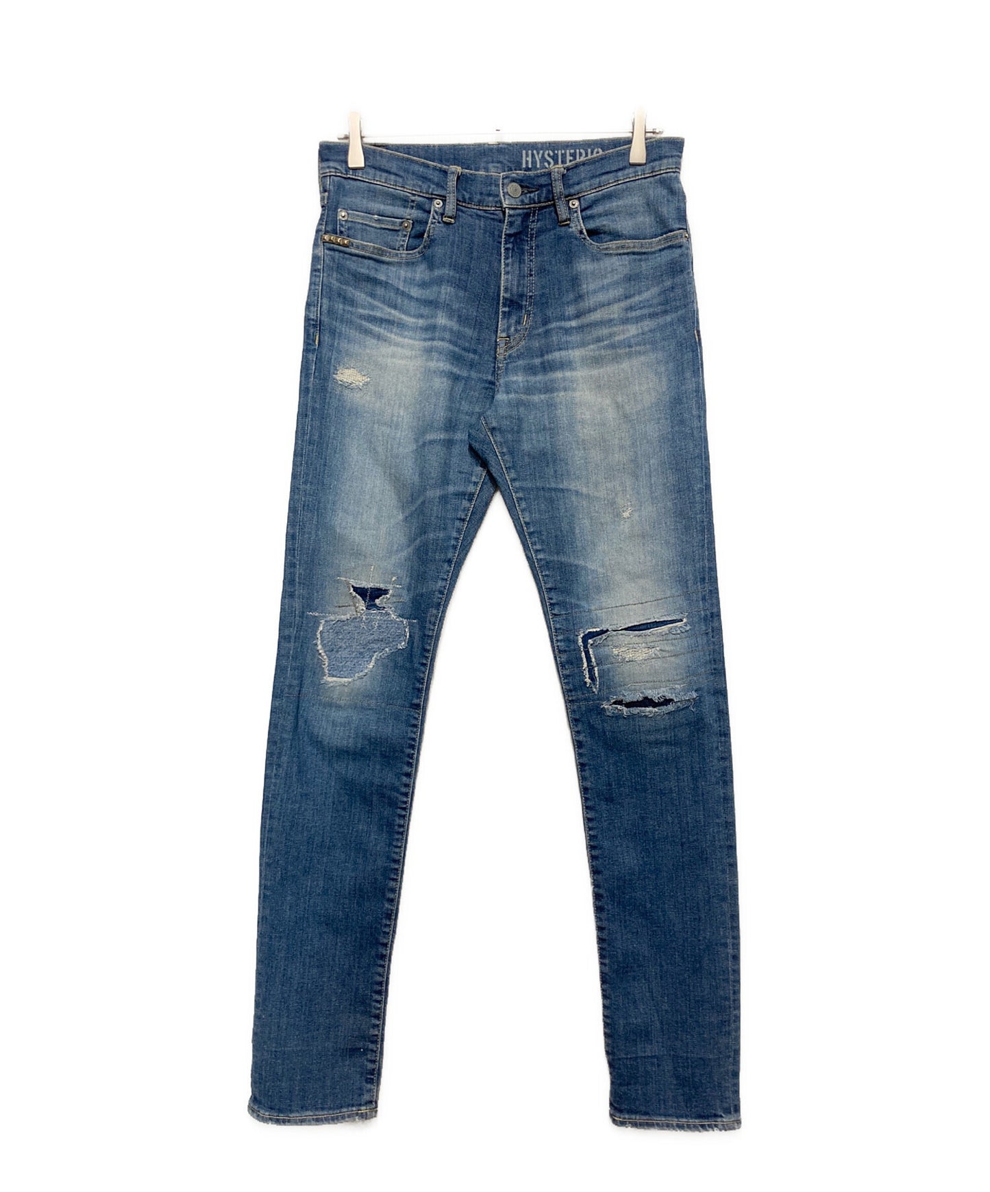 [Pre-owned] Hysteric Glamour KPR Processing ISKO ISKO ISKO Denim Remake Slim Pants 0261AP14