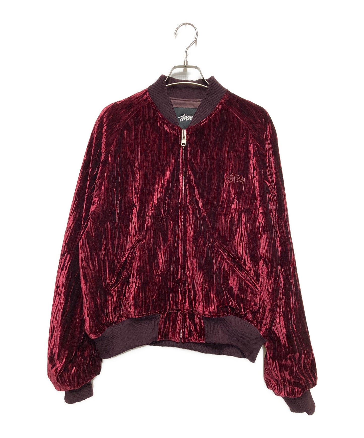 [Pre-owned] stussy velours jacket