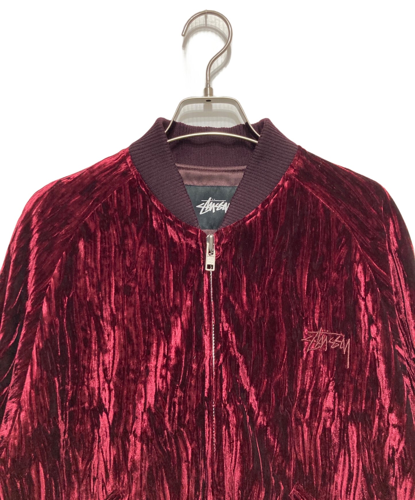 [Pre-owned] stussy velours jacket