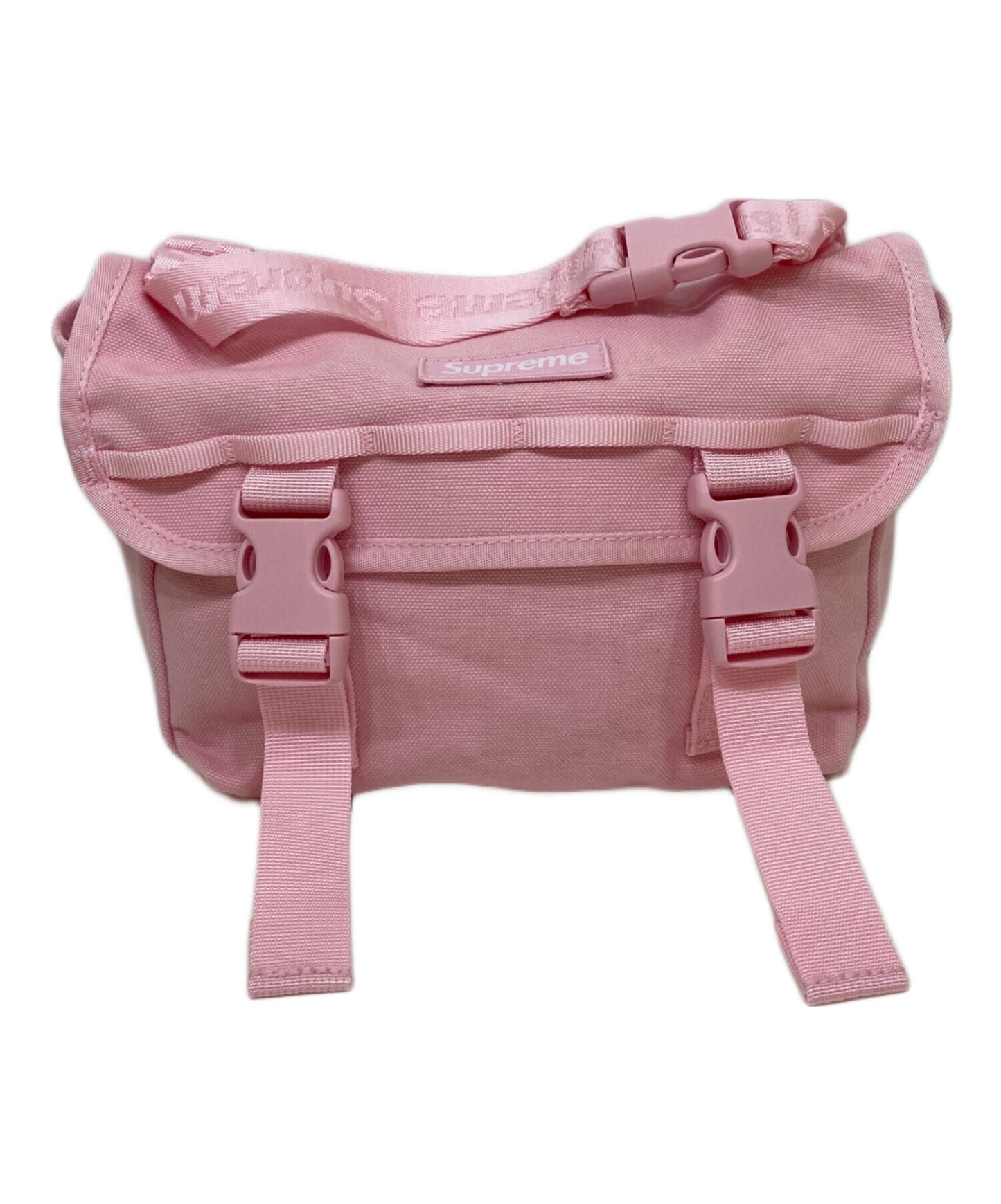 [Pre-owned] SUPREME Mini Messenger Bag Light Pink