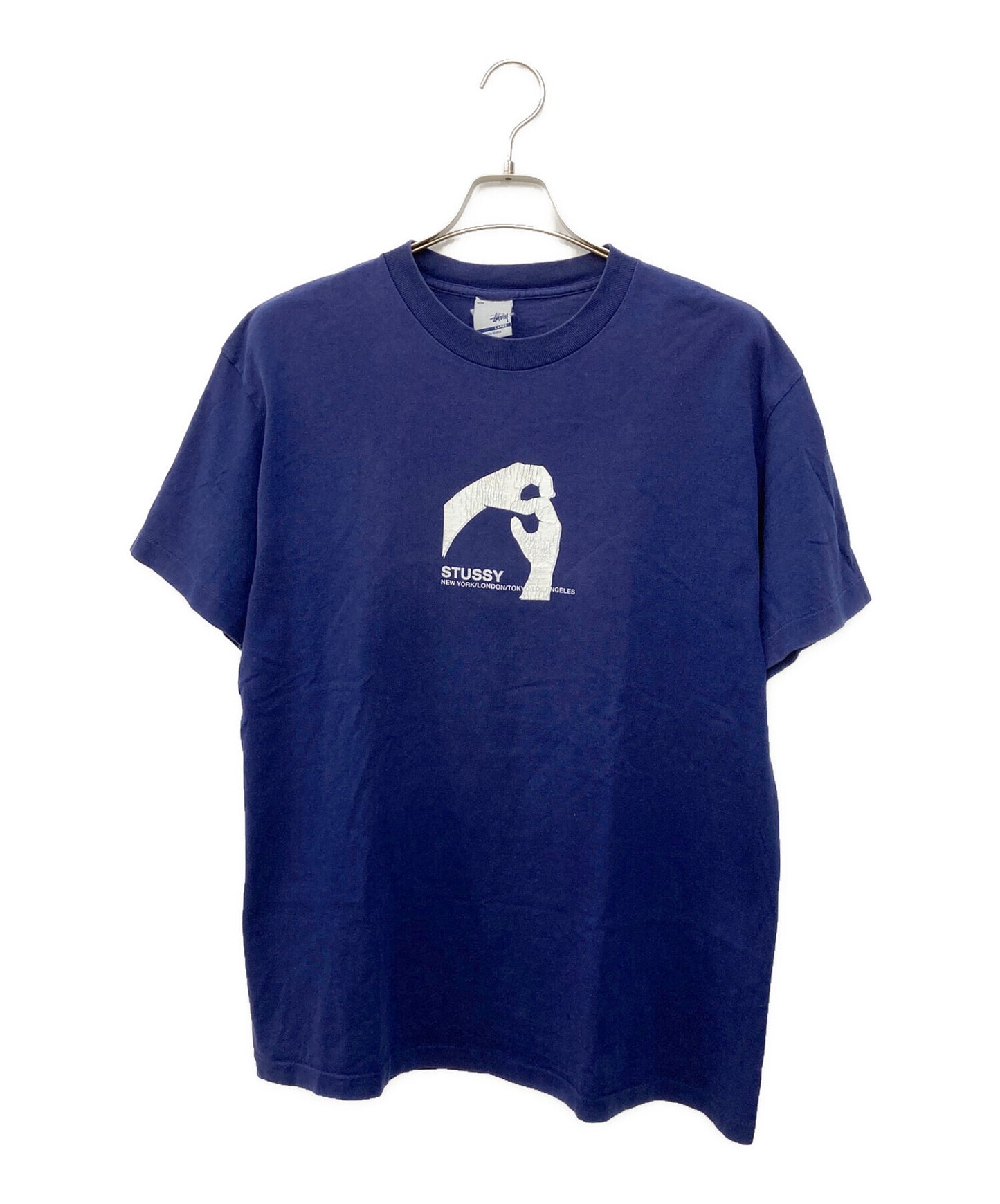 [Pre-owned] stussy Silver Tag Old T-Shirt