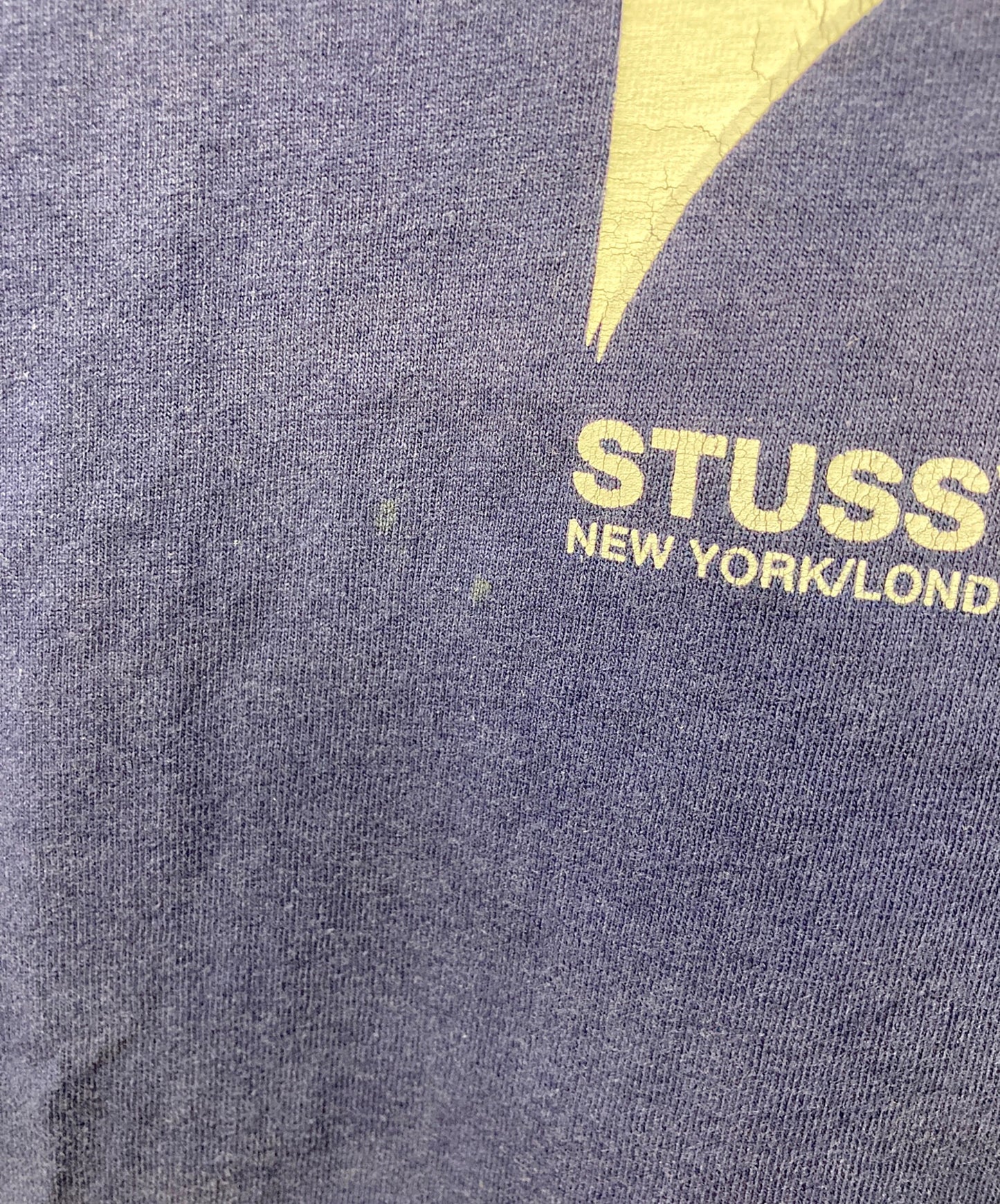 [Pre-owned] stussy Silver Tag Old T-Shirt