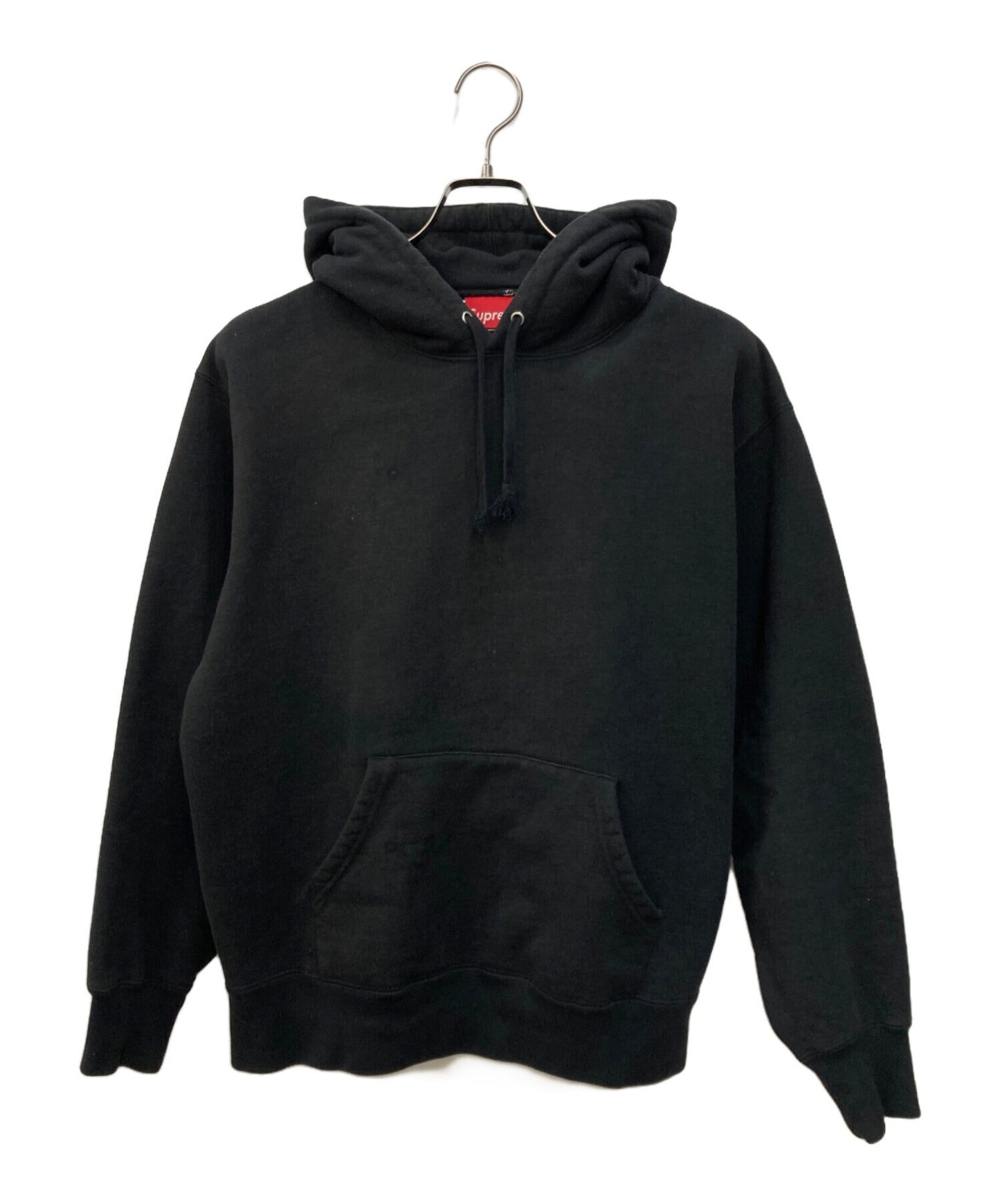 [Pre-owned] SUPREME Satin Applique Hooded Sweatshirt