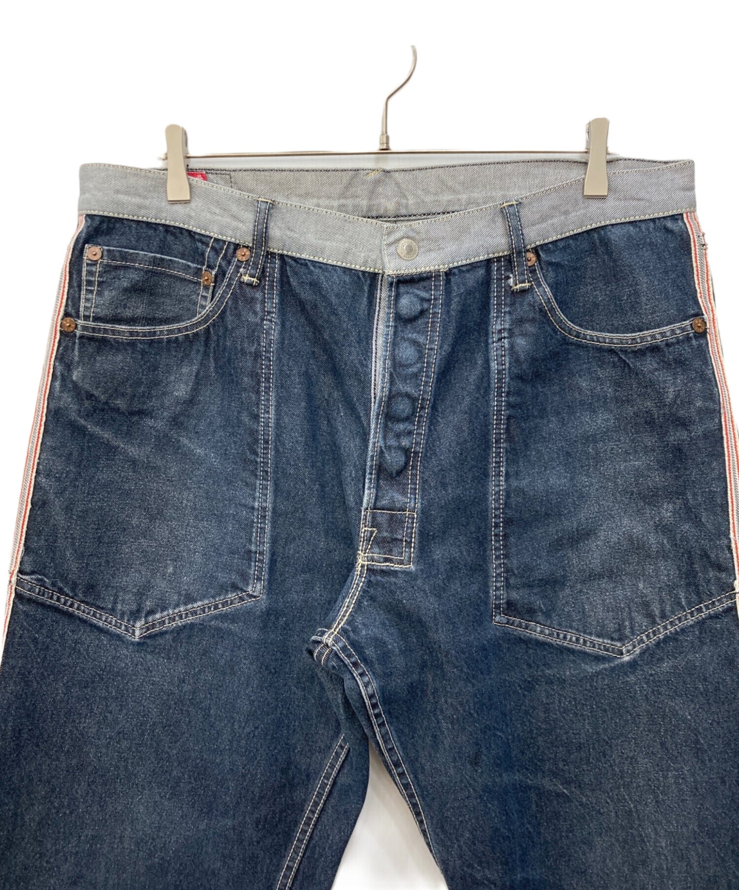 [Pre-owned] EVISU reversible denim pants