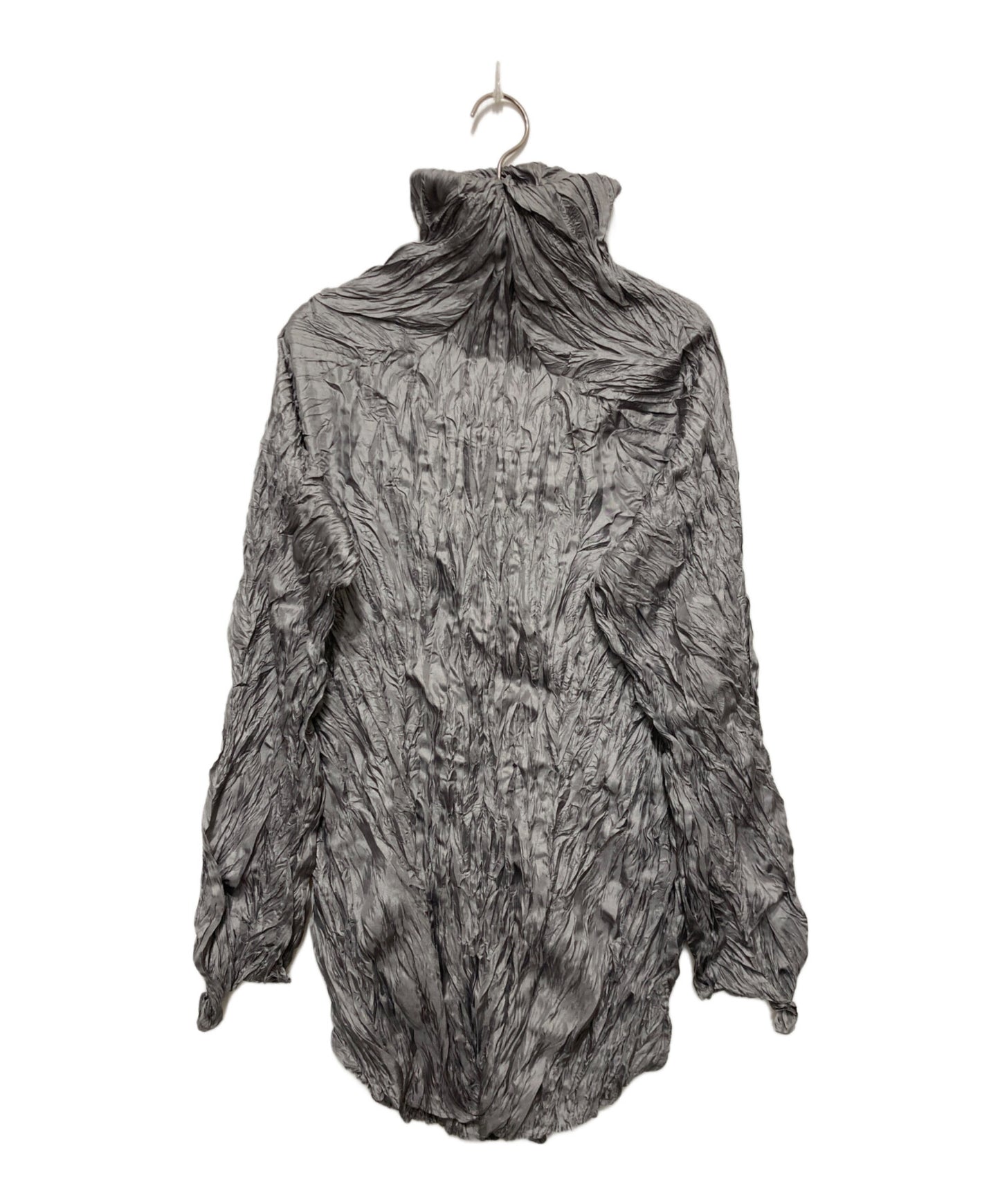 [Pre-owned] ISSEY MIYAKE Wrinkle Pleated Turtleneck Cut and Sewn IM23-FJ041