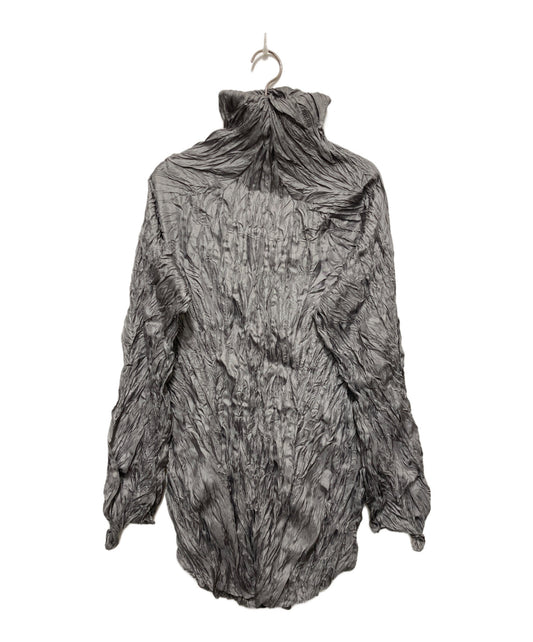 [Pre-owned] ISSEY MIYAKE Wrinkle Pleated Turtleneck Cut and Sewn IM23-FJ041
