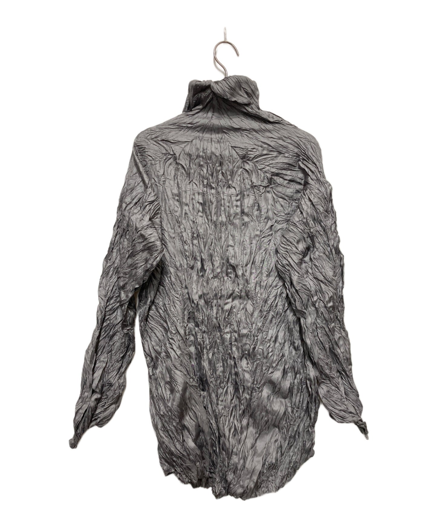 [Pre-owned] ISSEY MIYAKE Wrinkle Pleated Turtleneck Cut and Sewn IM23-FJ041