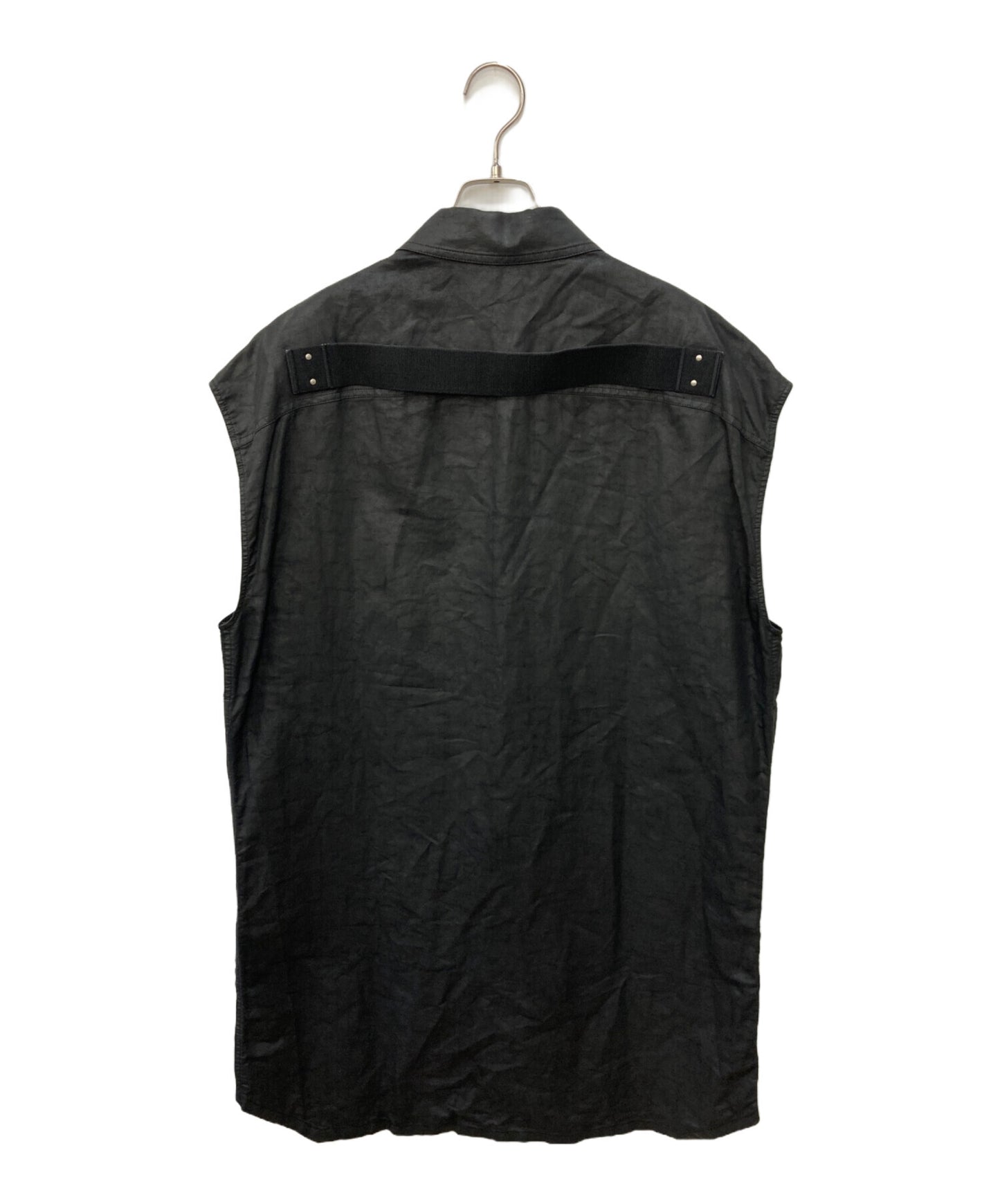 [Pre-owned] RICK OWENS Coated sleeveless shirt RU19S2190-CLW