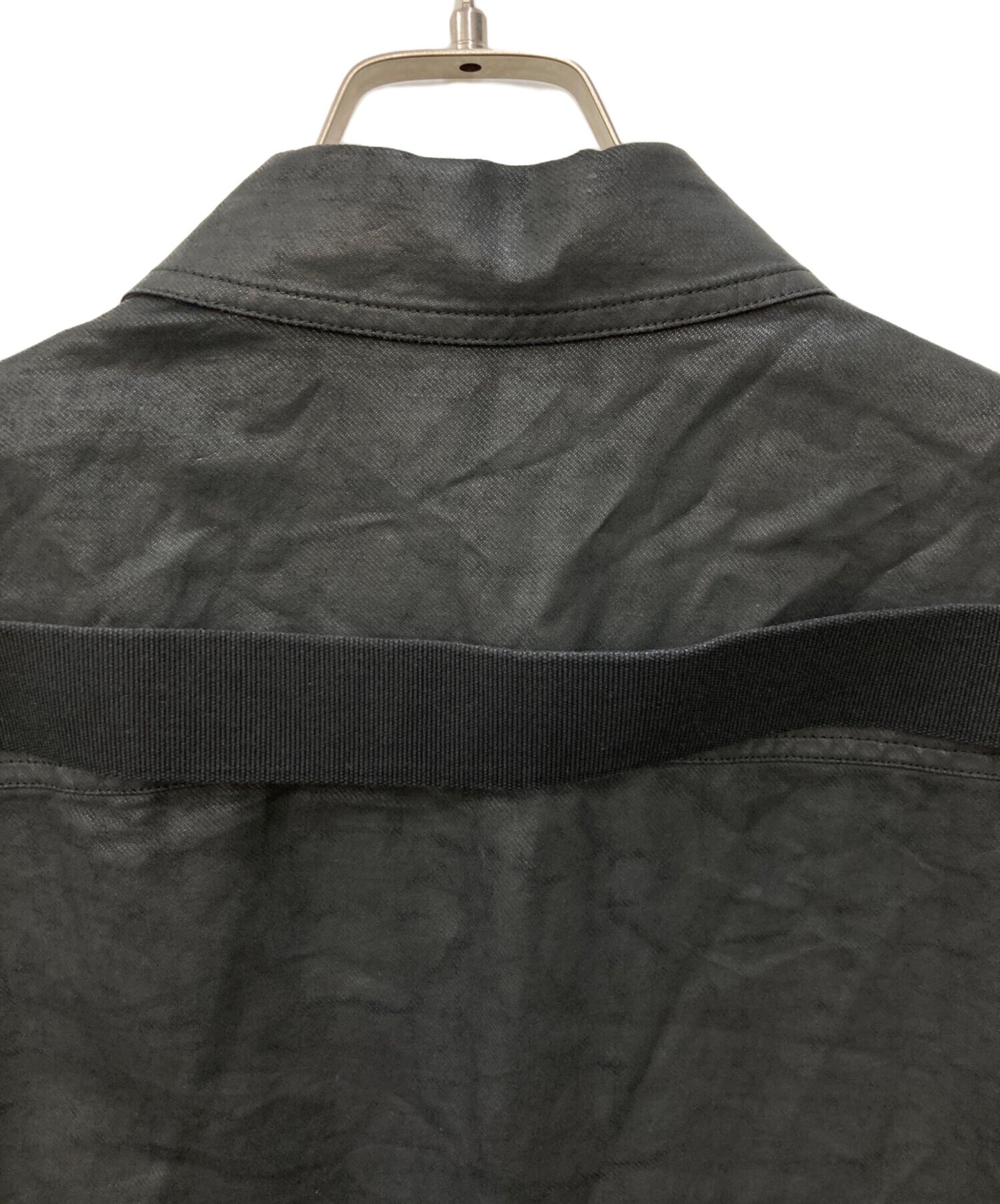 [Pre-owned] RICK OWENS Coated sleeveless shirt RU19S2190-CLW