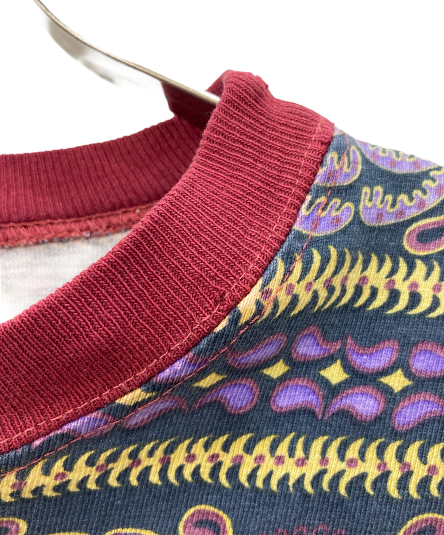 [Pre-owned] stussy All-Over Pattern Pocket Tee