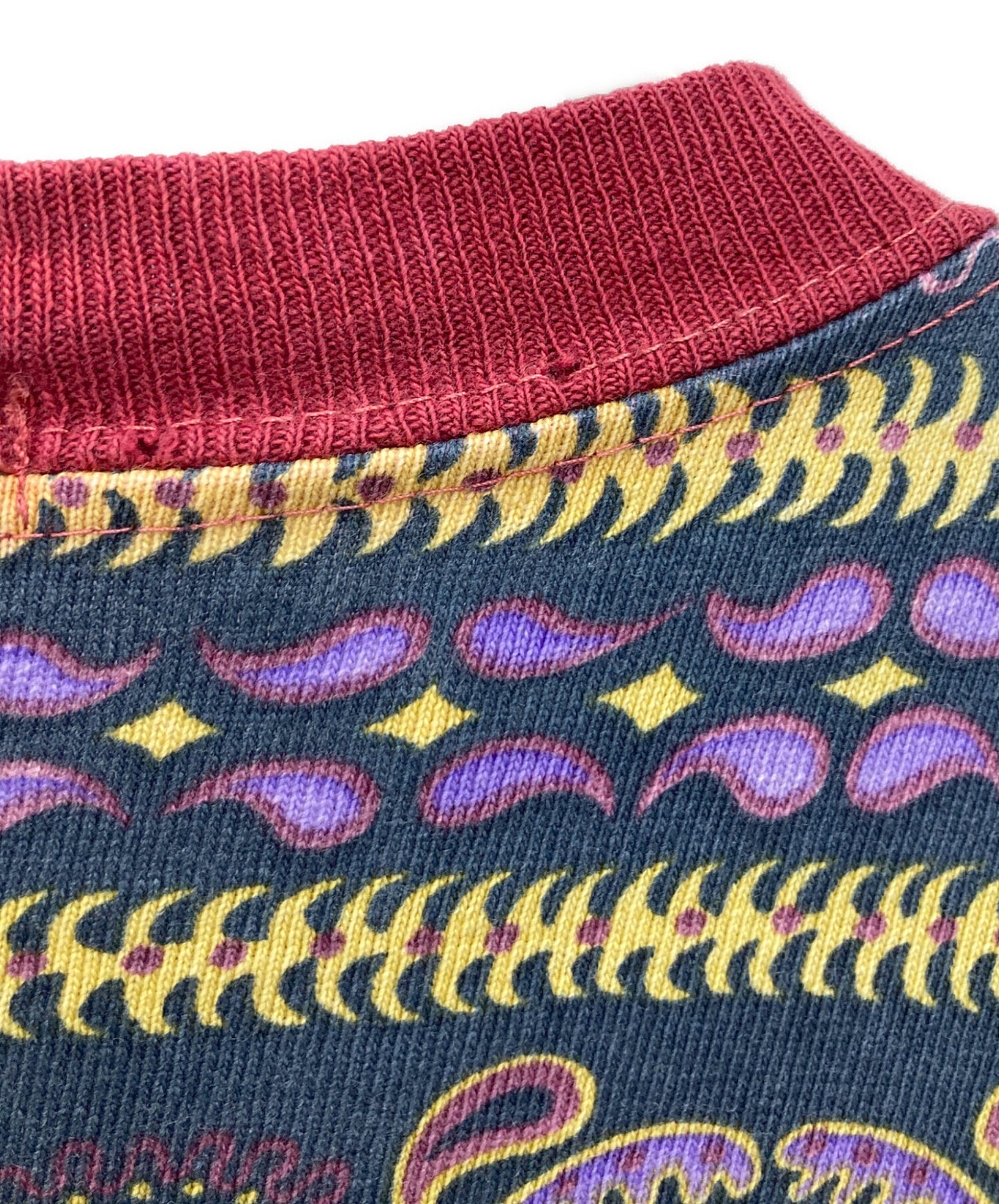[Pre-owned] stussy All-Over Pattern Pocket Tee
