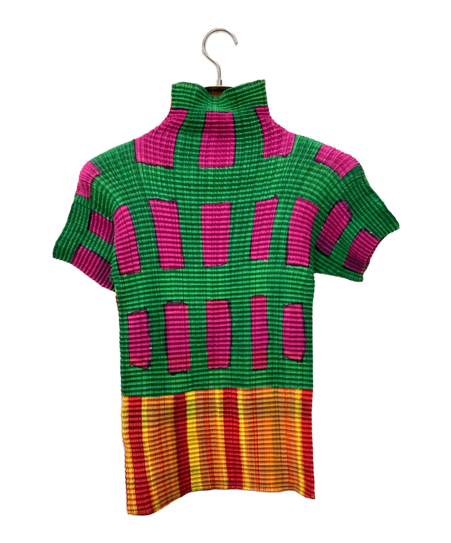 [Pre-owned] ISSEY MIYAKE Hansode pleated cut and sewn IM92-FT050