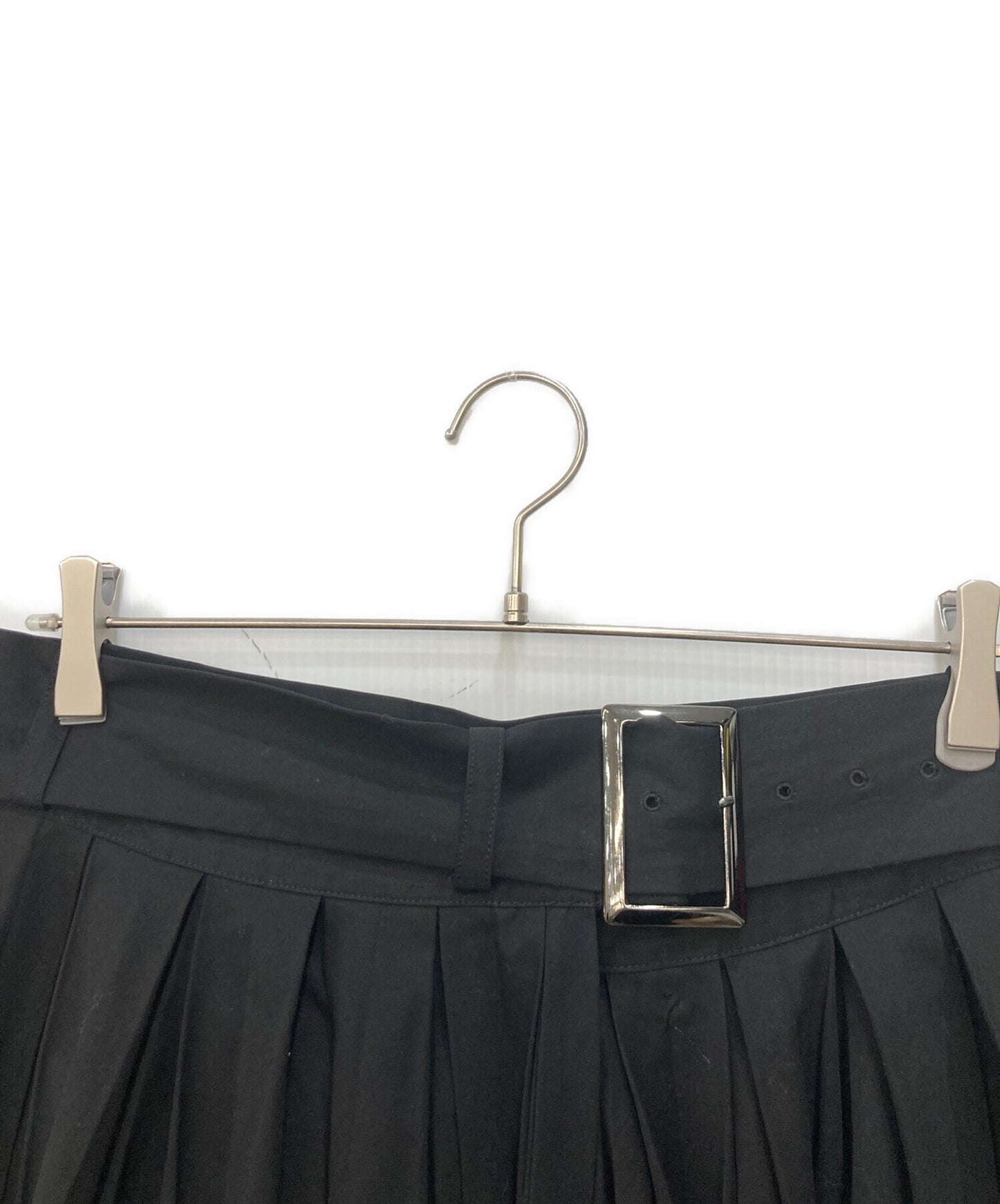 [Pre-owned] yohji yamamoto+noir wrap-pleated skirt NP-S03-001