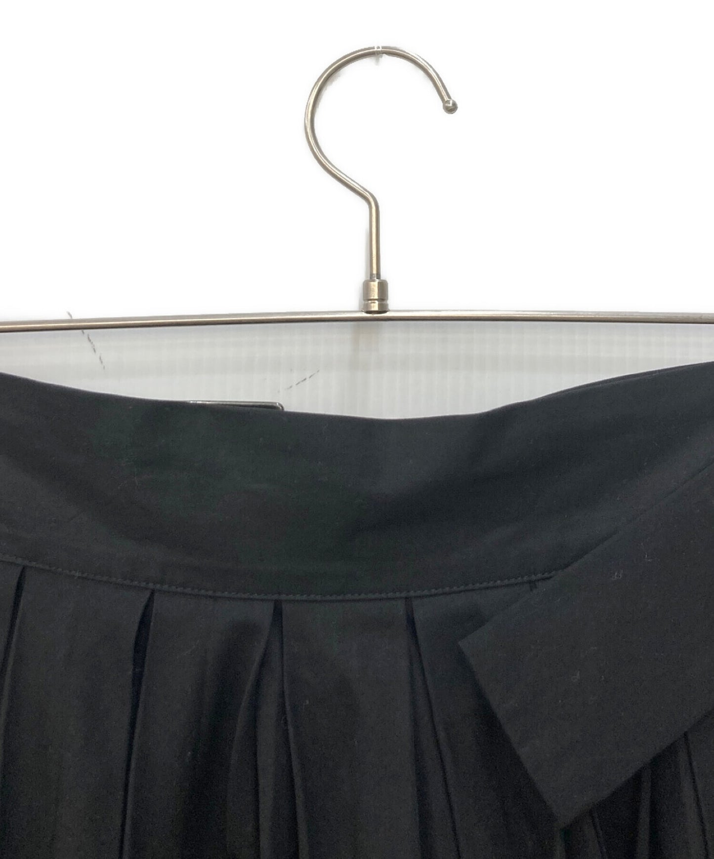 [Pre-owned] yohji yamamoto+noir wrap-pleated skirt NP-S03-001