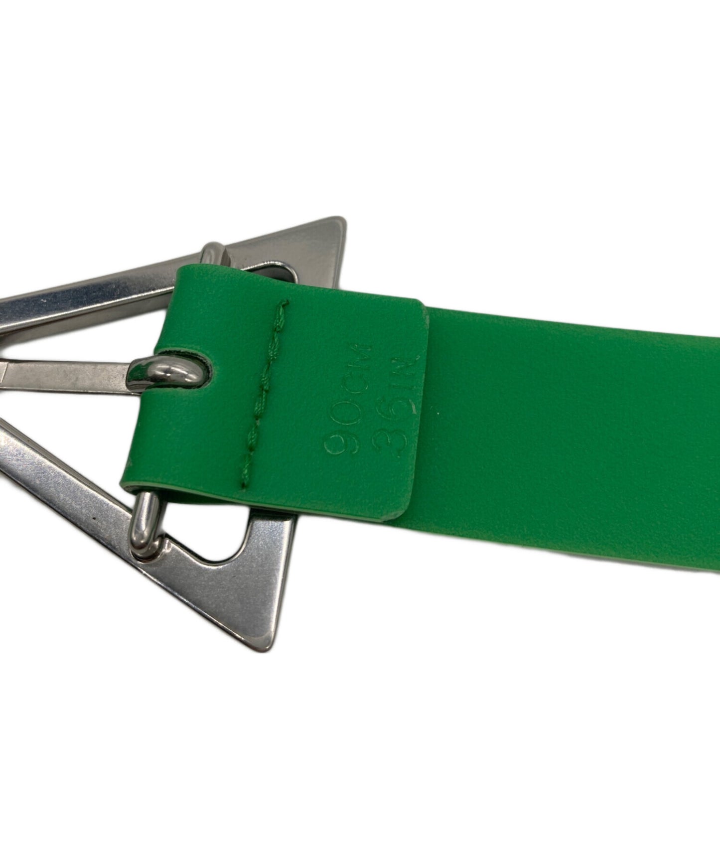 [Pre-owned] BOTTEGA VENETA Triangle Rubber Belt