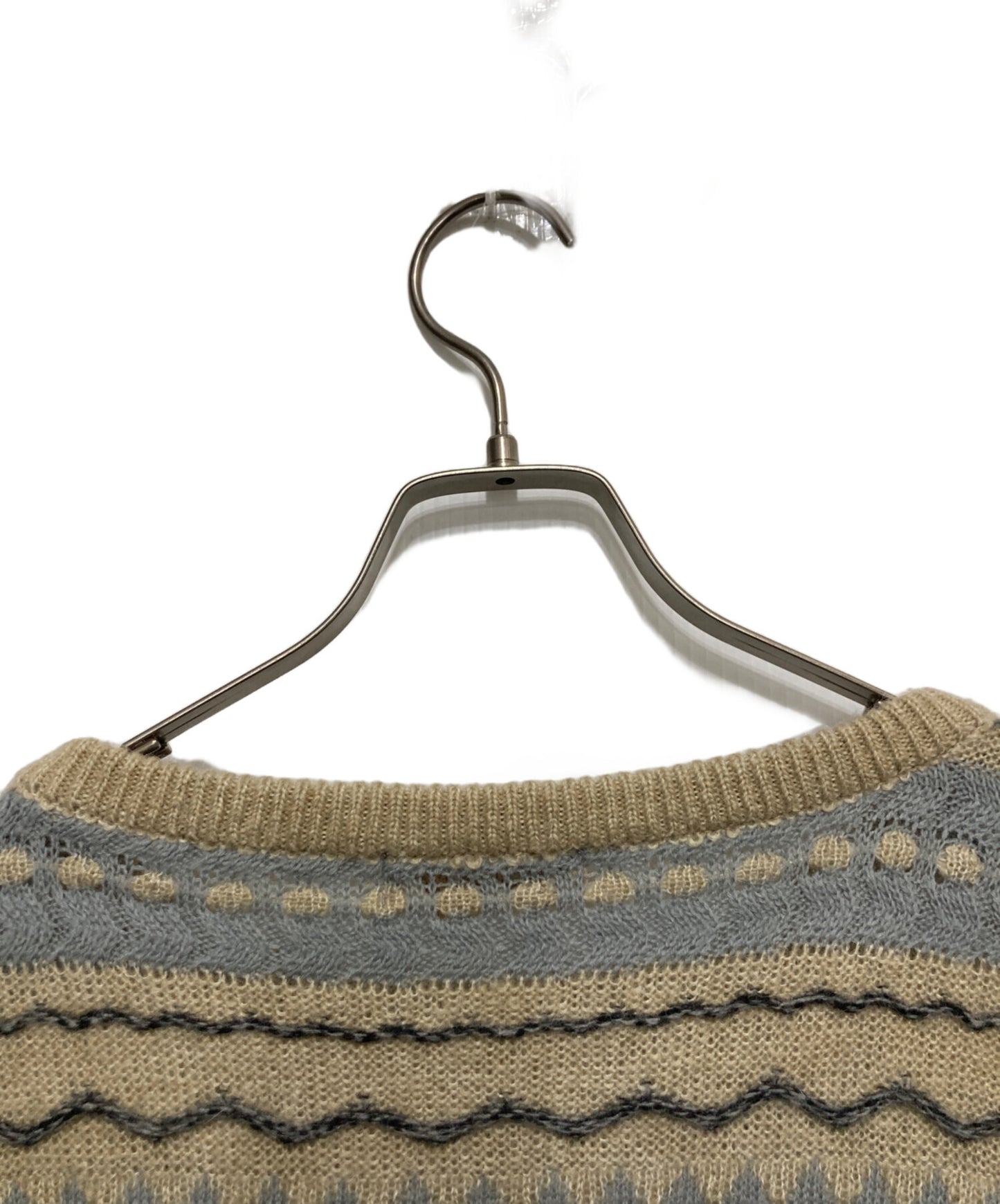 [Pre-owned] ISSEY MIYAKE '70s Squid-Print Knit Dress