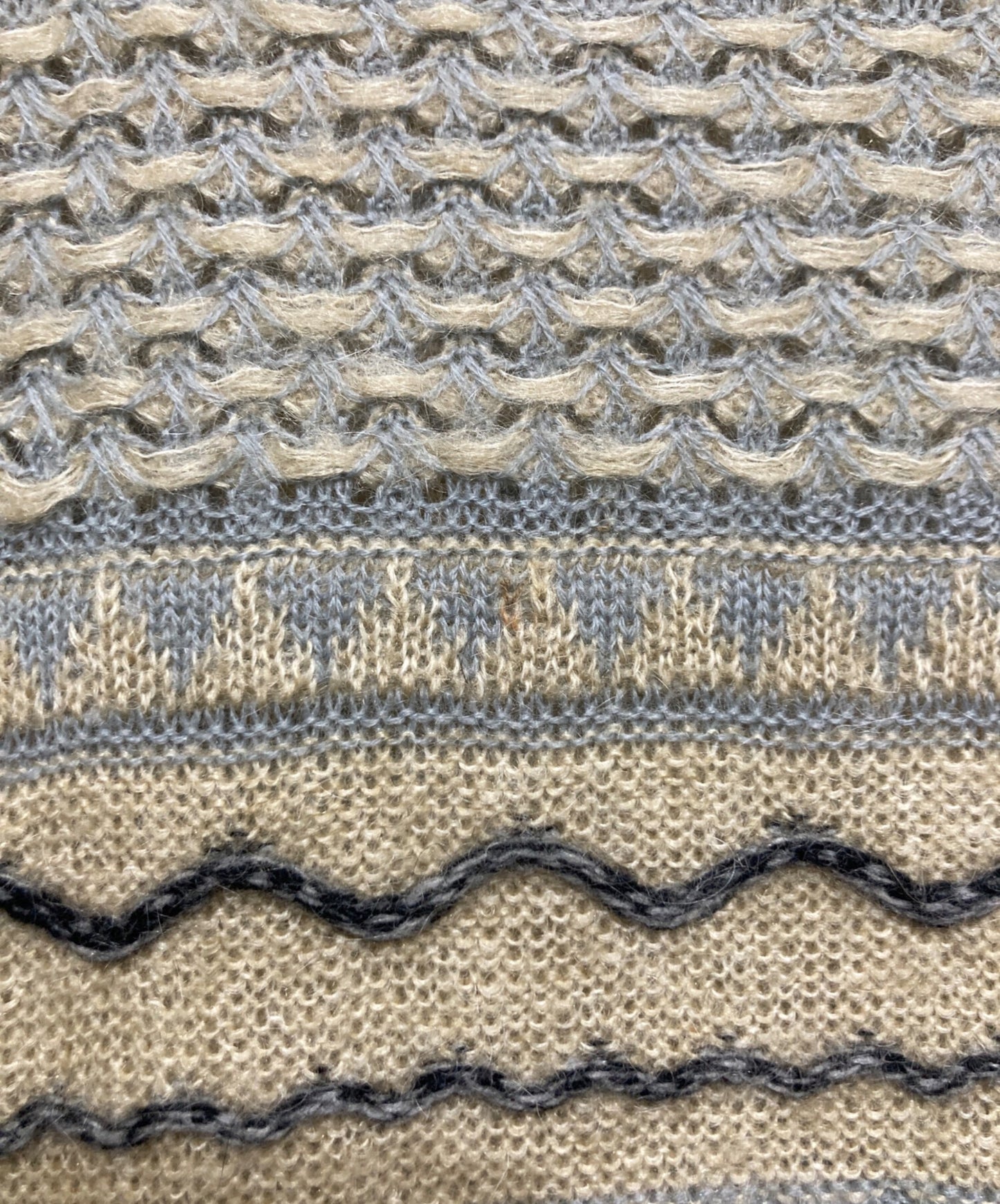 [Pre-owned] ISSEY MIYAKE '70s Squid-Print Knit Dress