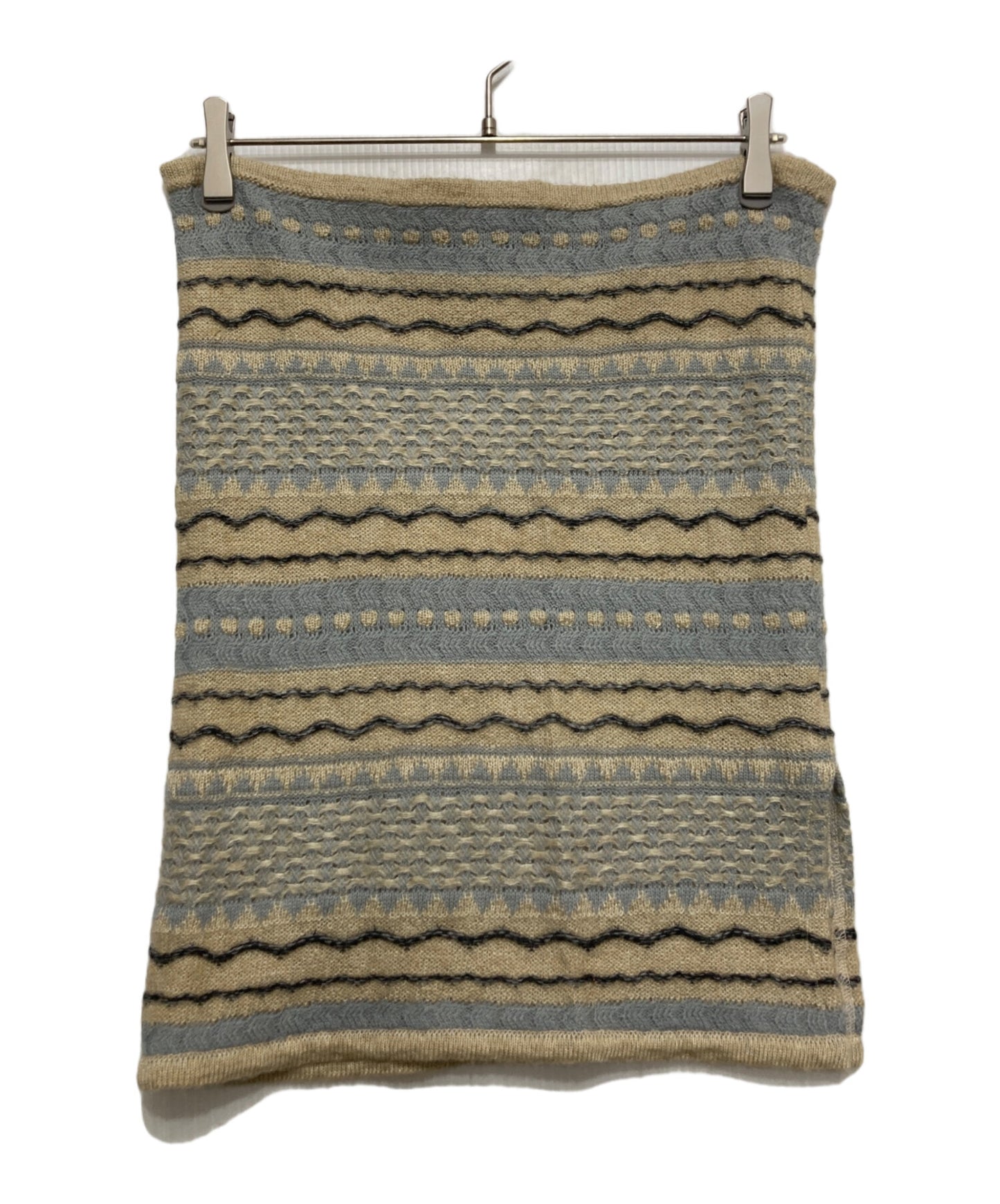 [Pre-owned] ISSEY MIYAKE '70s Squid-Print Knit Dress