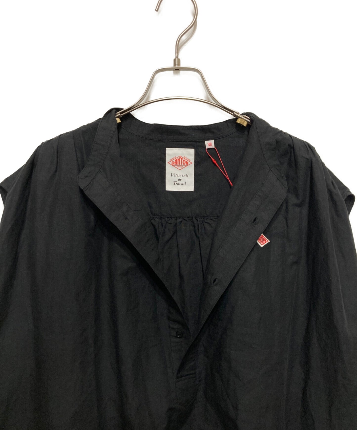 [Pre-owned] DANTON Sleeveless long-sleeve shirt 93-26-0975-024