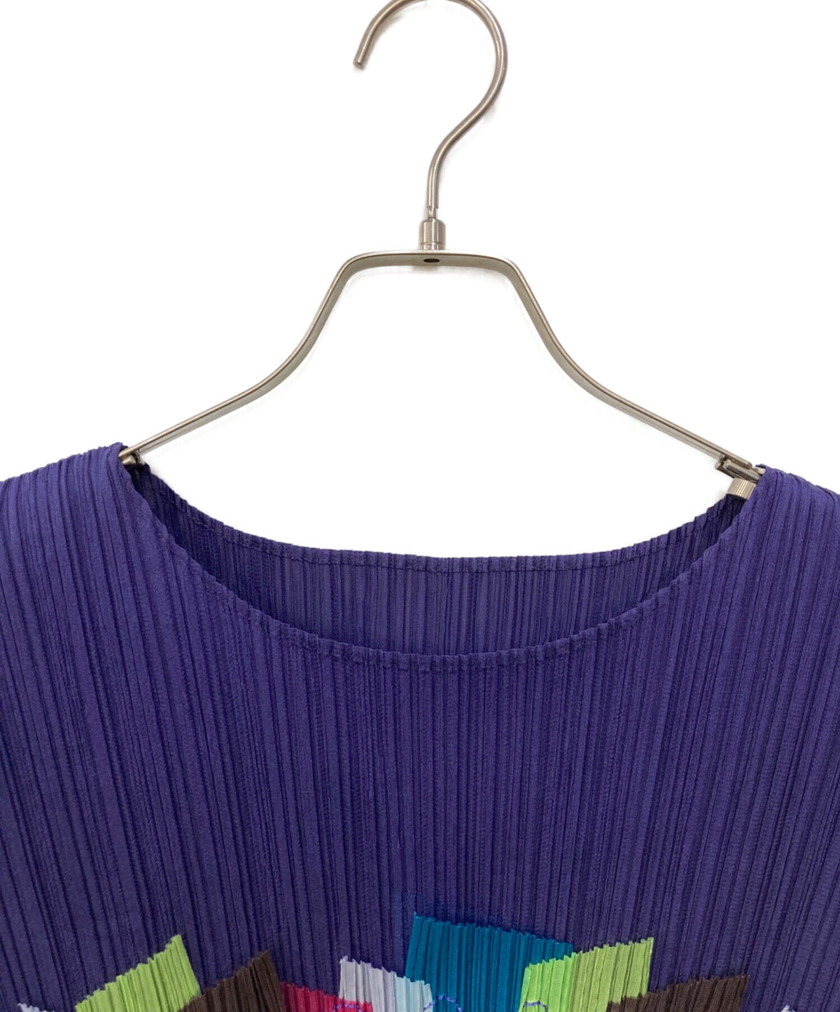 [Pre-owned] PLEATS PLEASE Sleeveless Pleated T-Shirt PP41-JK753