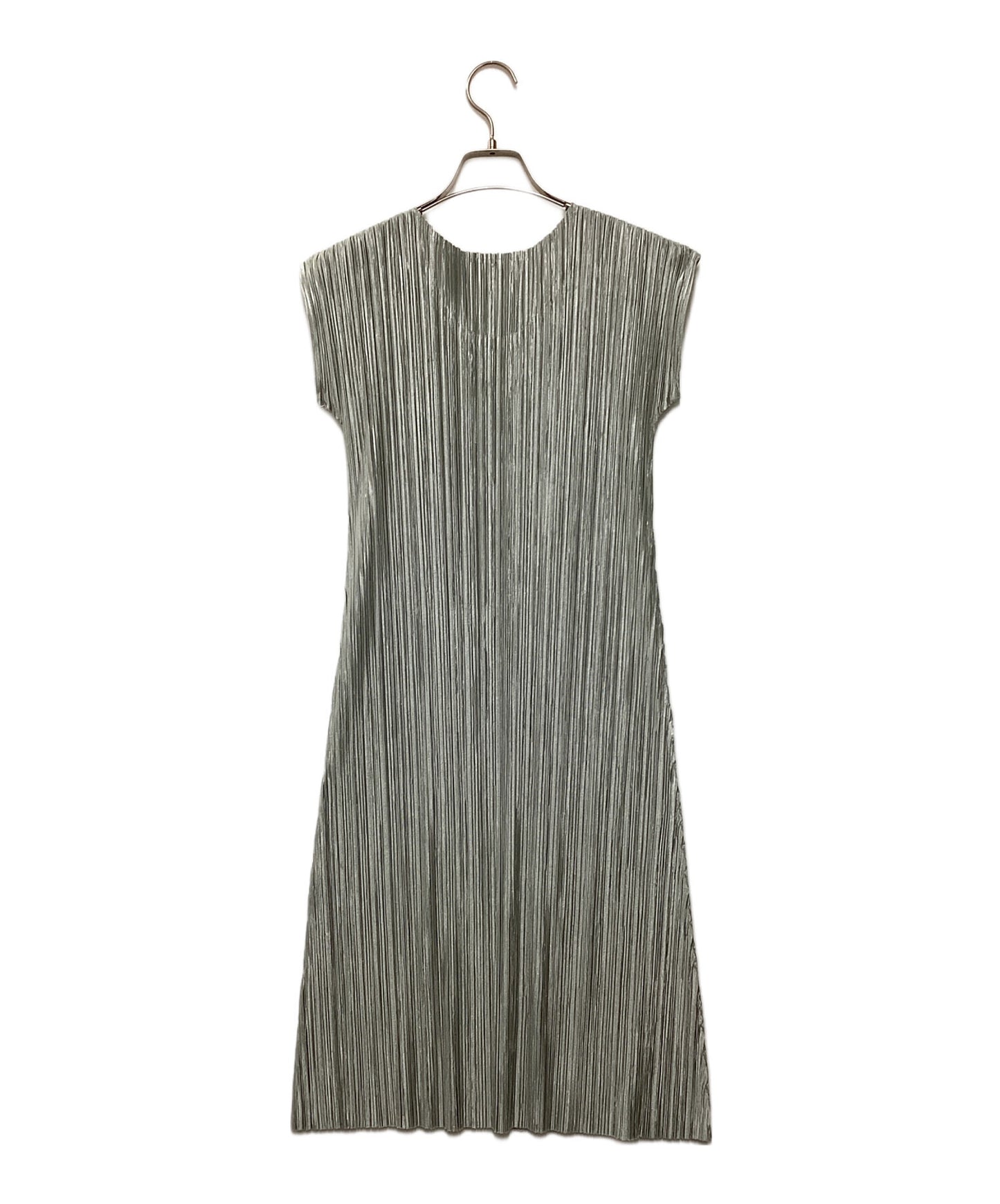 [Pre-owned] PLEATS PLEASE Sleeveless Pleated Dress PP33-JH204