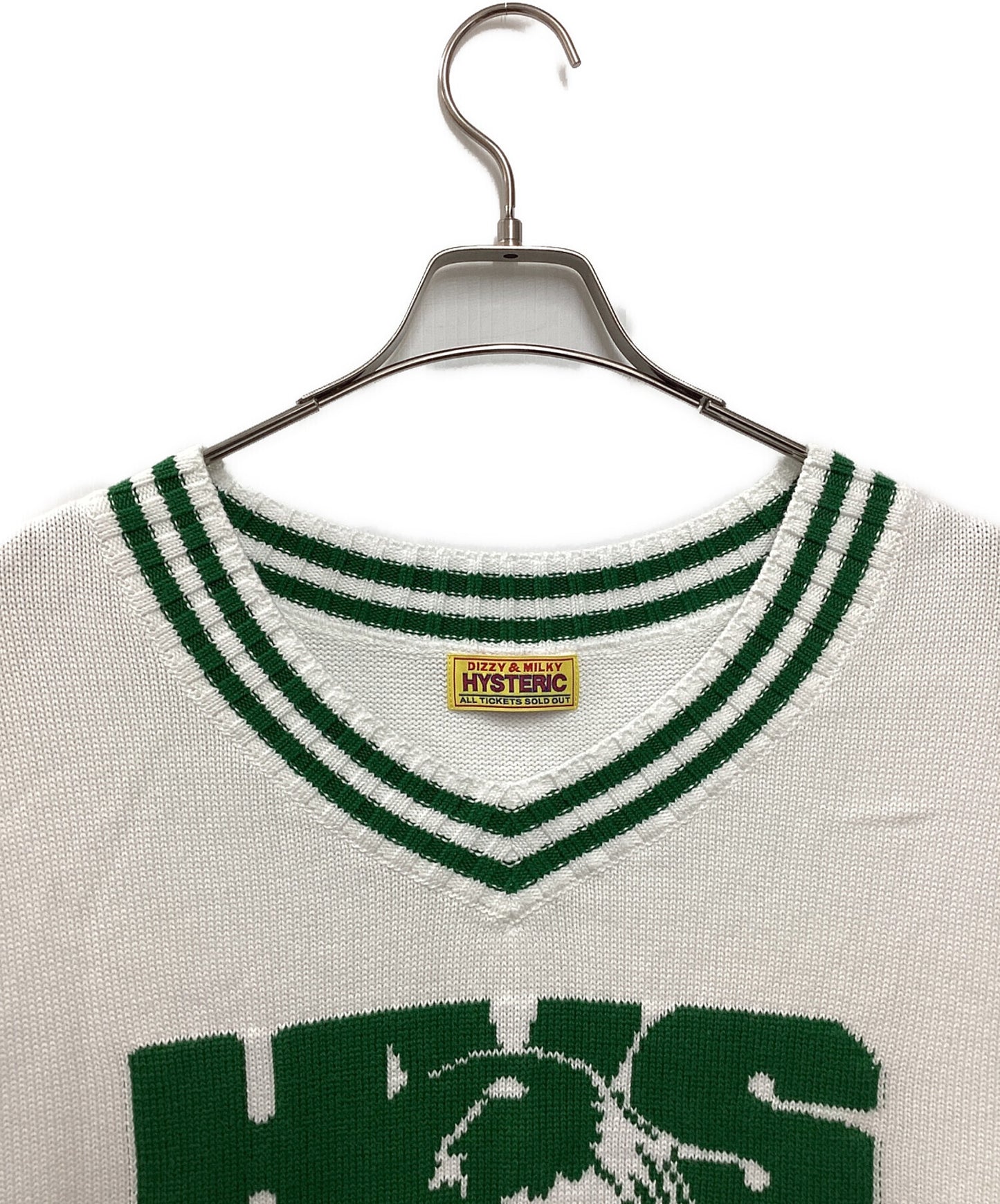 [Pre-owned] Hysteric Glamour MAXIMUM ROCK jacquard tilden oversized sweater 01233NS04