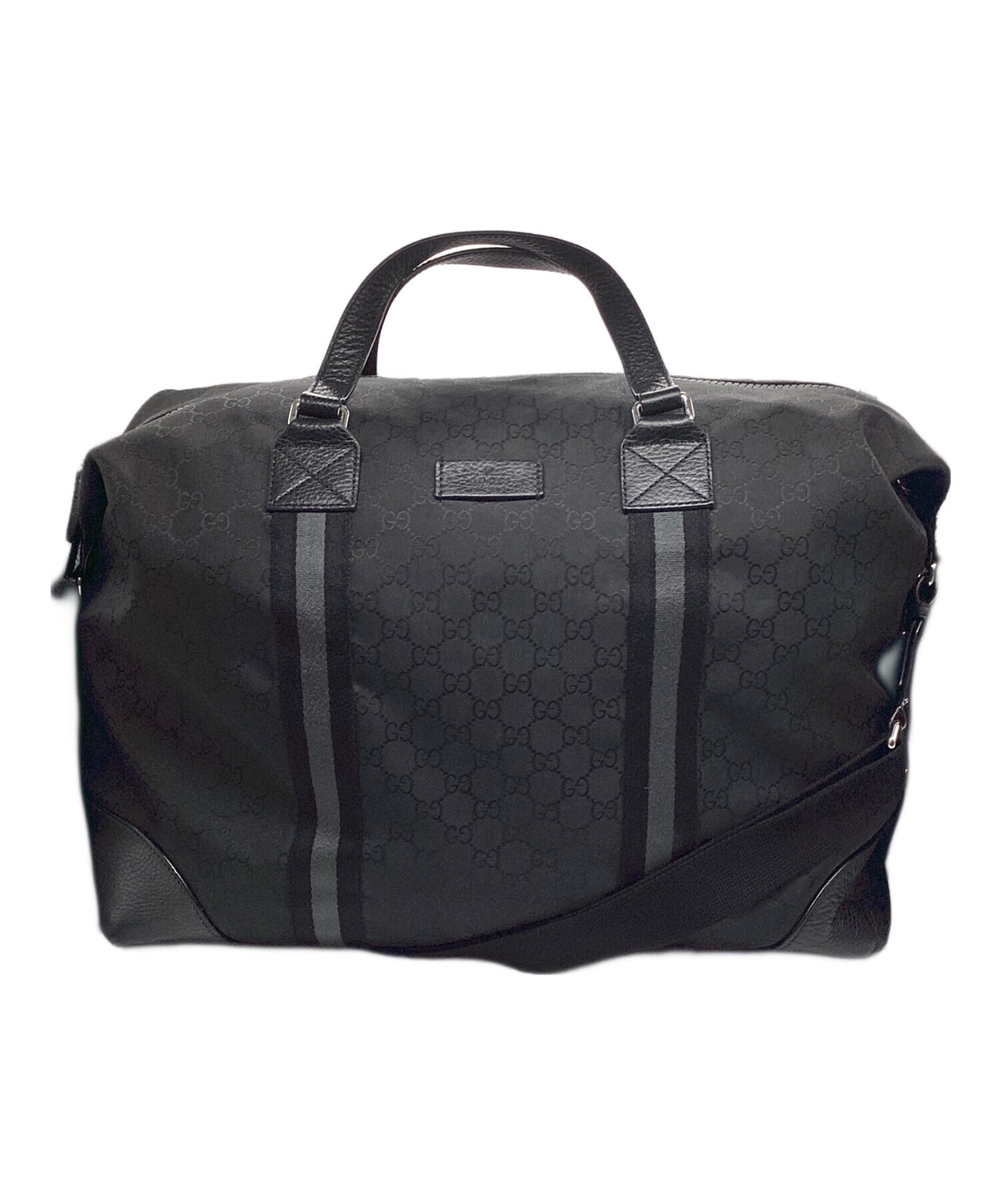 [Pre-owned] GUCCI GG Nylon Boston Bag 449180