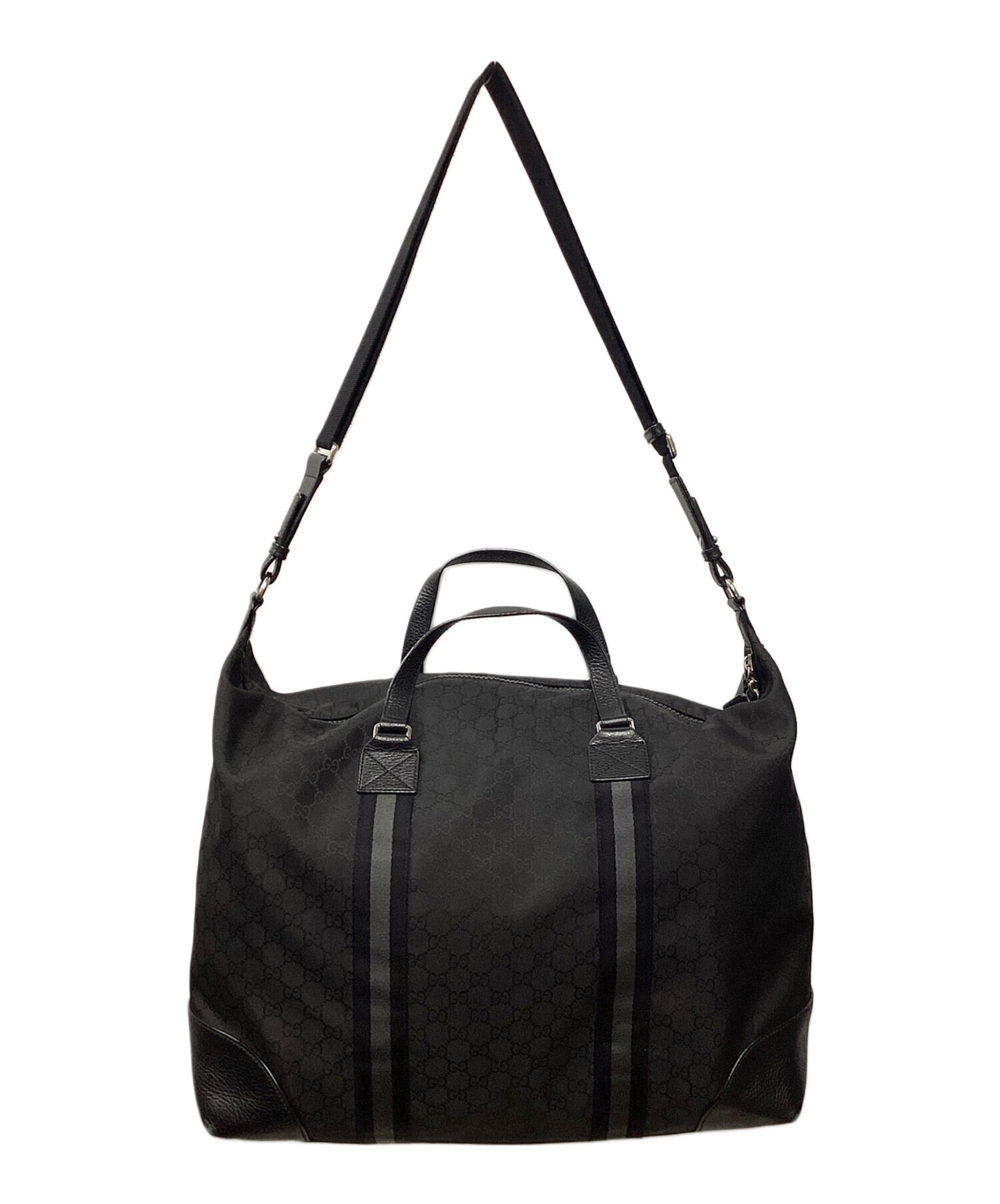 [Pre-owned] GUCCI GG Nylon Boston Bag 449180