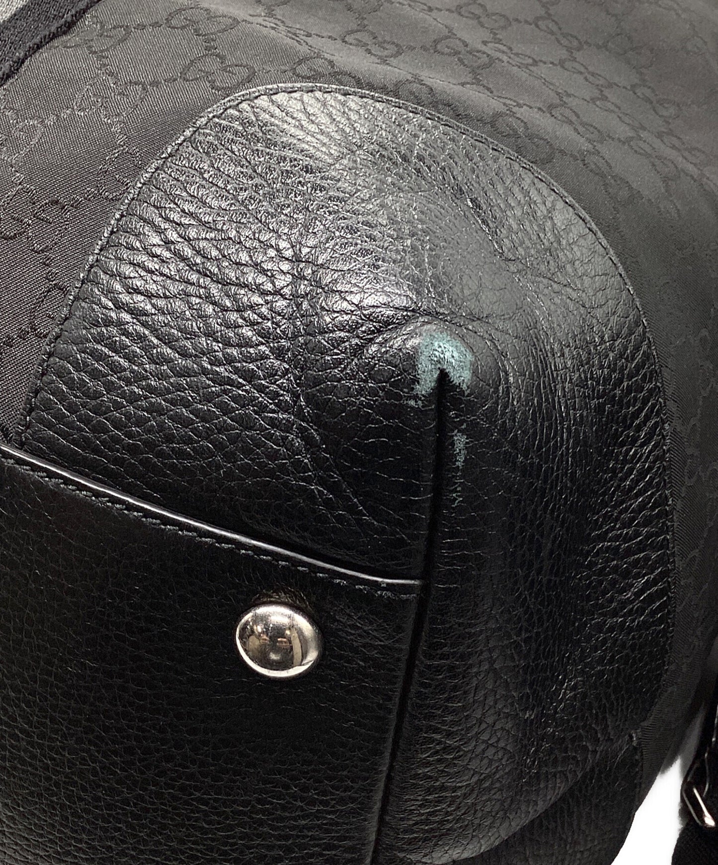 [Pre-owned] GUCCI GG Nylon Boston Bag 449180