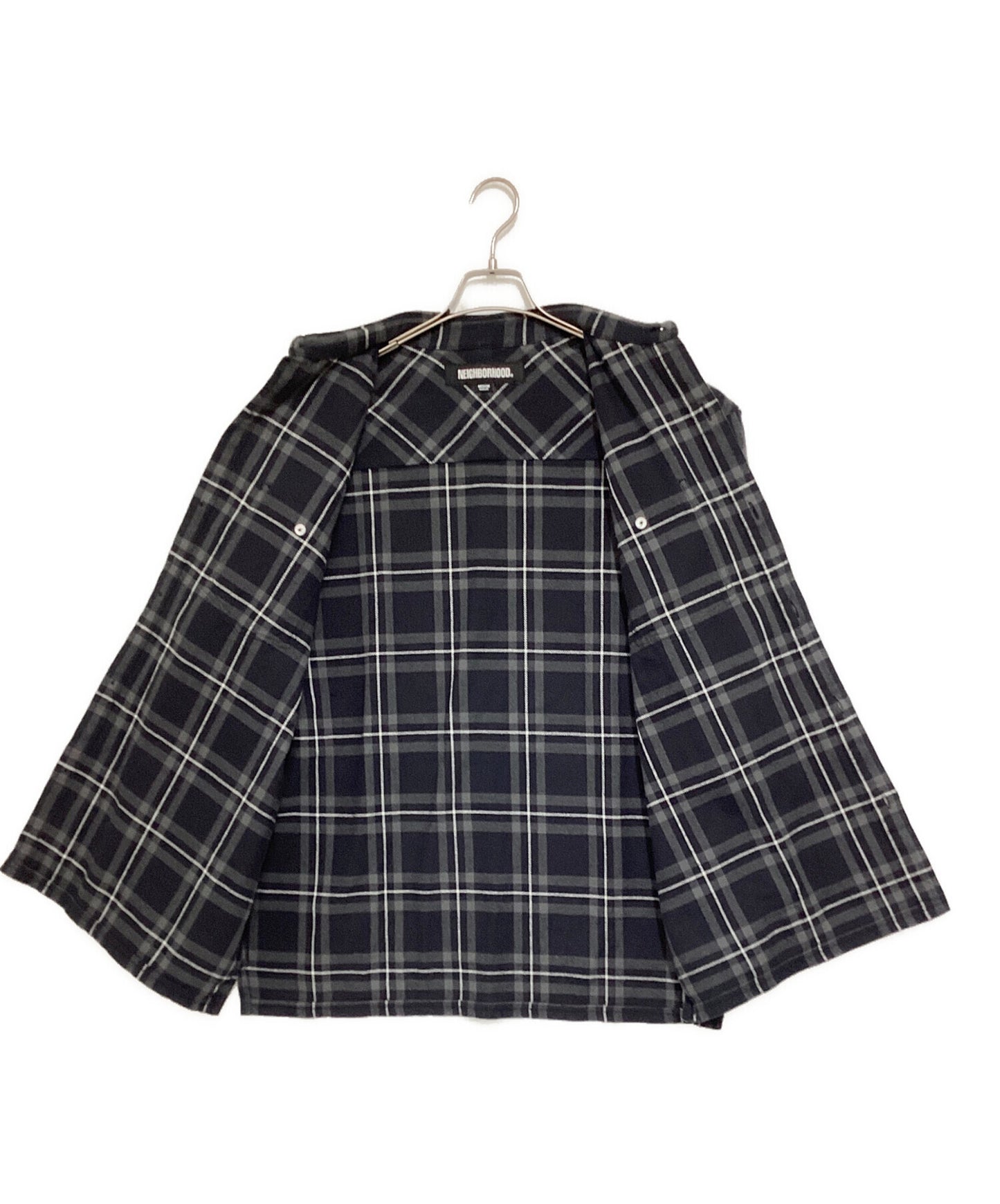 [Pre-owned] NEIGHBORHOOD TARTAN CHECK SHIRT 232BENH-SHM02