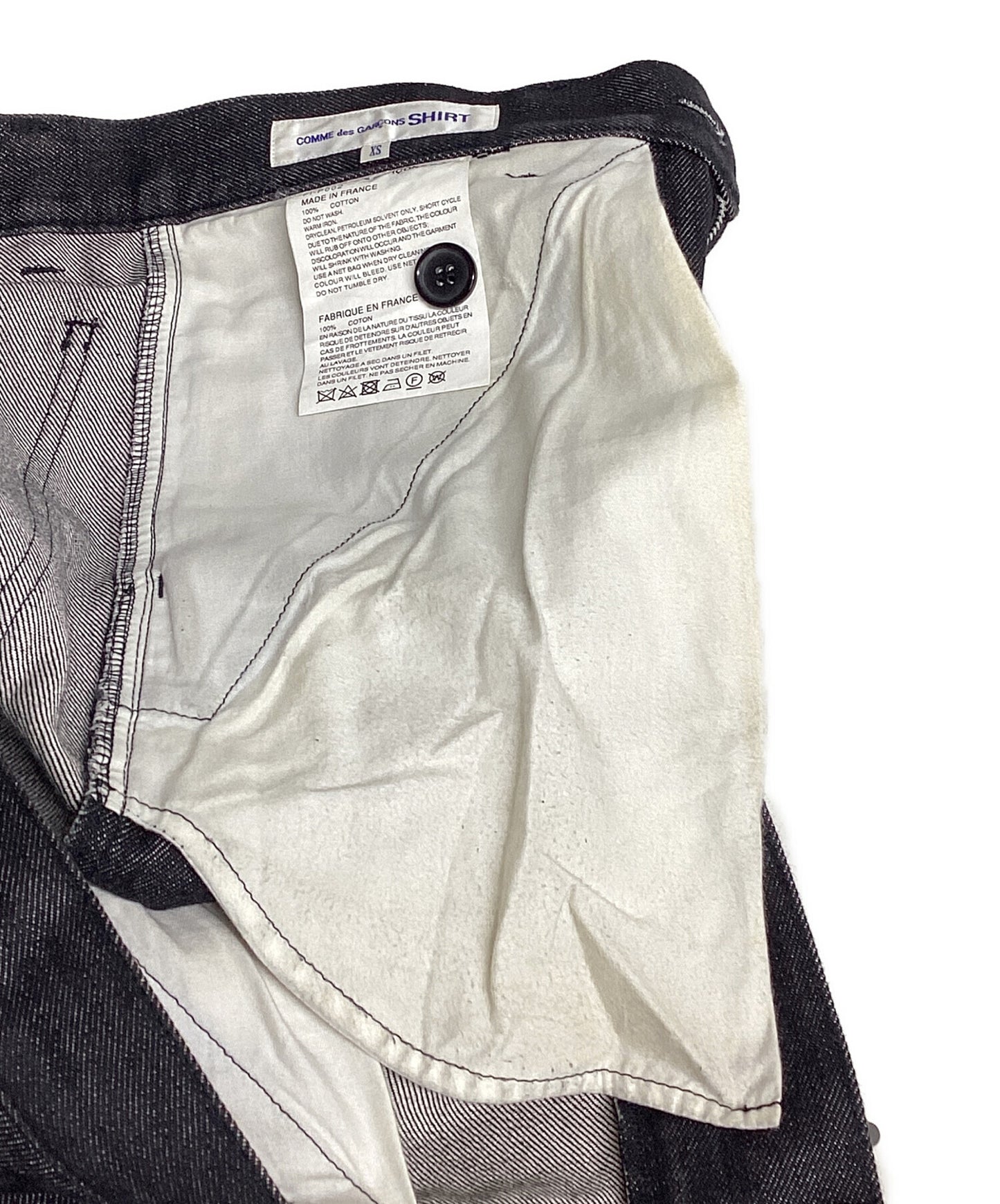 [Pre-owned] COMME des GARCONS SHIRT denim pants FI-P002