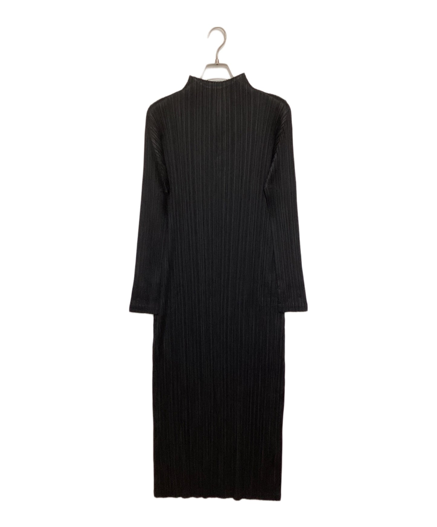 [Pre-owned] PLEATS PLEASE Pleated Long Sleeve Dress PP31JH116