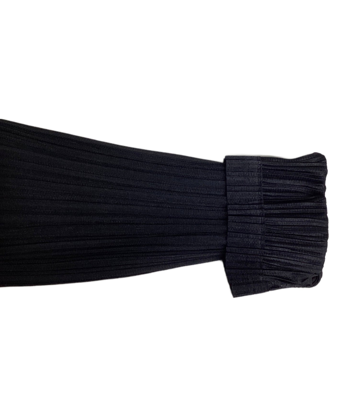 [Pre-owned] PLEATS PLEASE Pleated Long Sleeve Dress PP31JH116