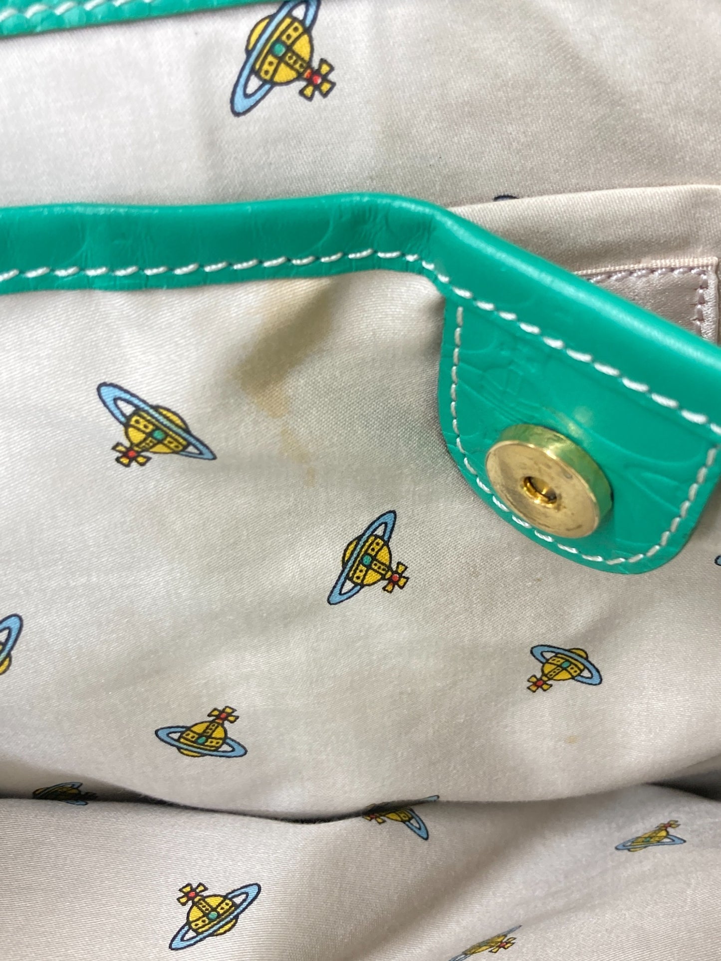 [Pre-owned] Vivienne Westwood OVAL ORB Tote Bag