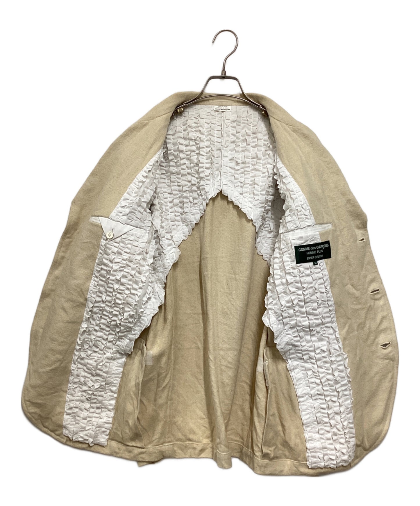 [Pre-owned] COMME des GARCONS HOMME PLUS EVER GREEN 4B Liner Ruffle Jacket PS-J230