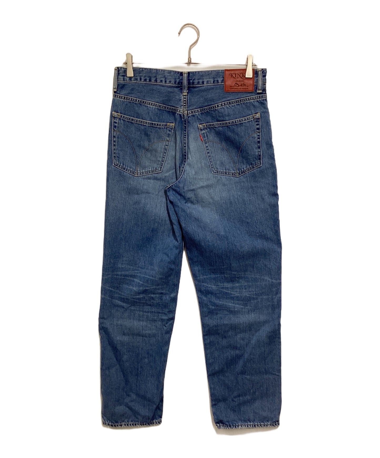 [Pre-owned] Hysteric Glamour HYS DOLL embroidered roll-up denim pants 01223AP08