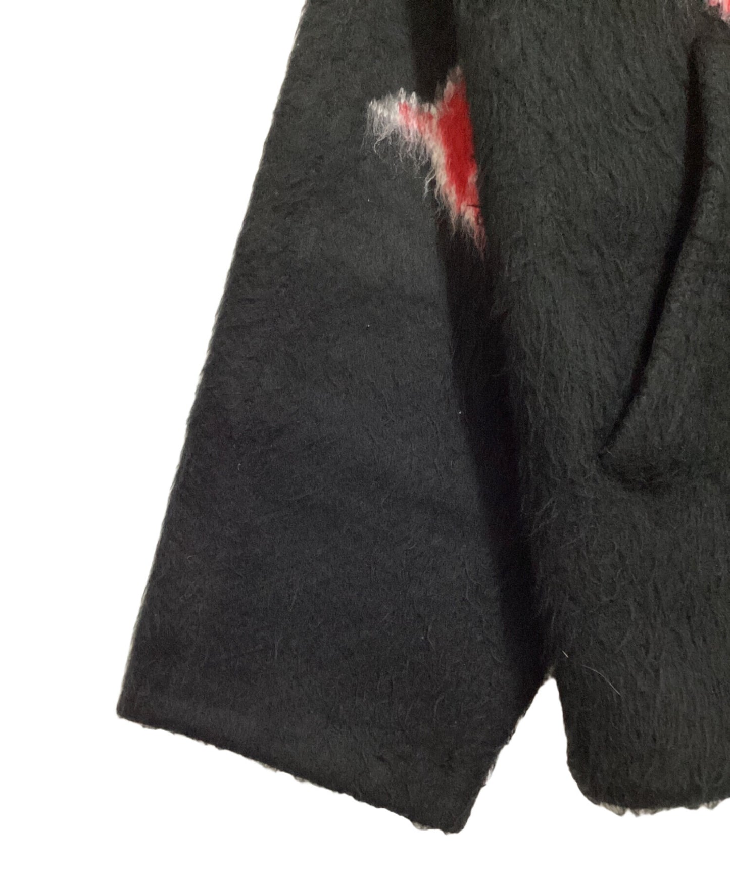 [Pre-owned] SUPREME Accent Brushed Zip Up Hooded Sweater