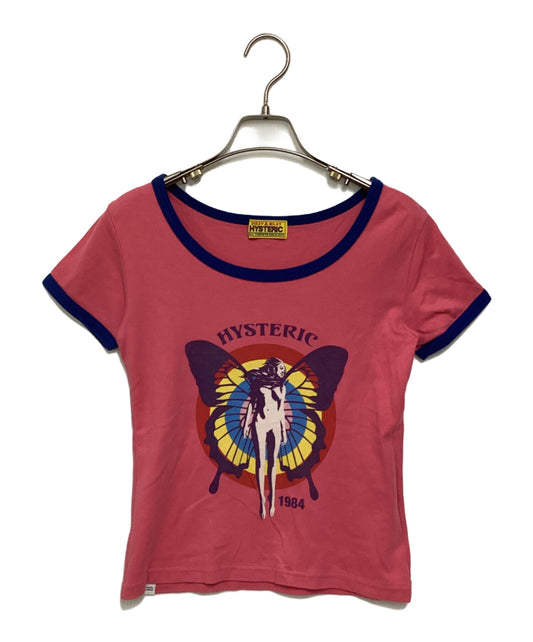 [Pre-owned] Hysteric Glamour Ringer Chibi T-Shirt 01241CT23