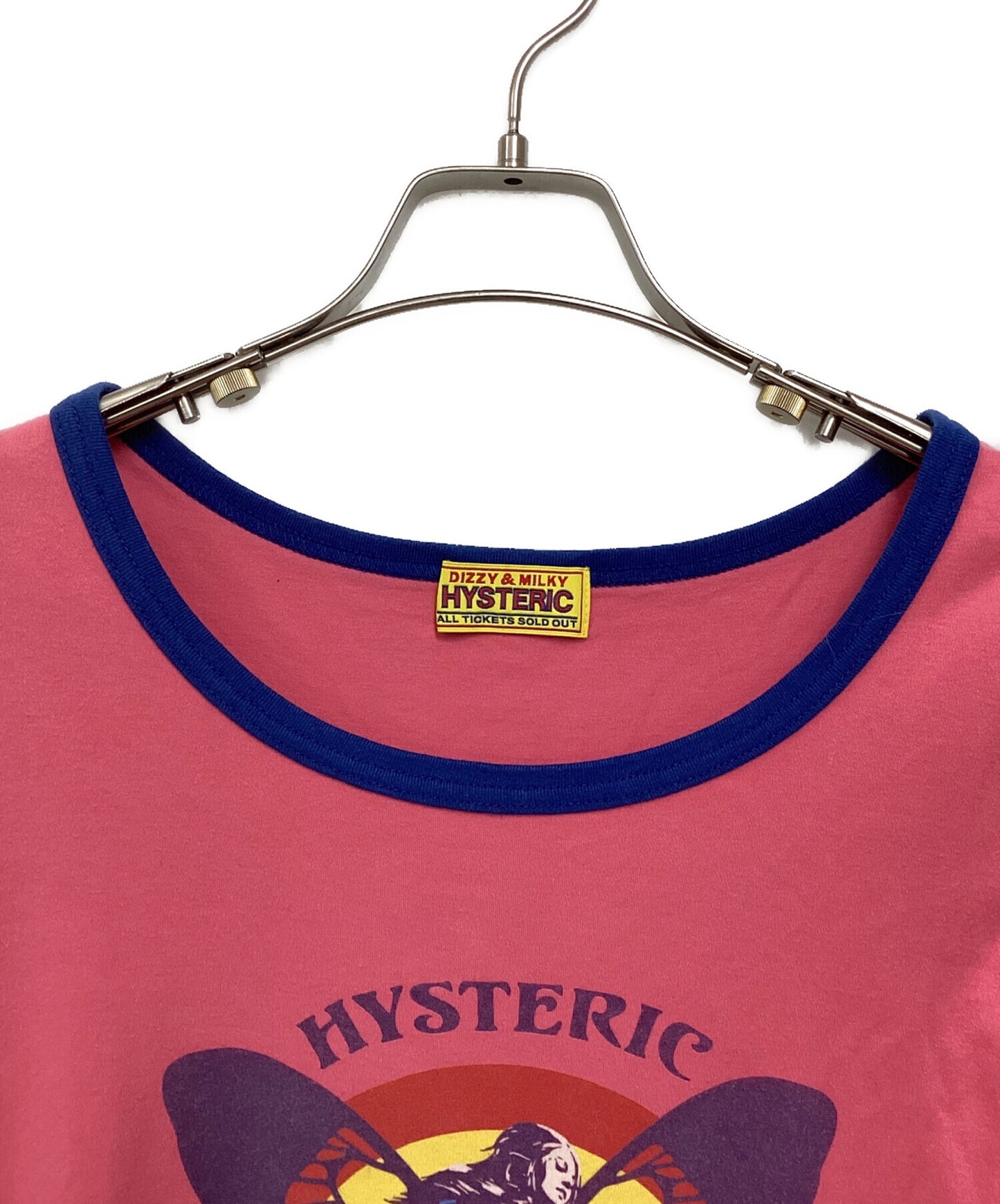 [Pre-owned] Hysteric Glamour Ringer Chibi T-Shirt 01241CT23
