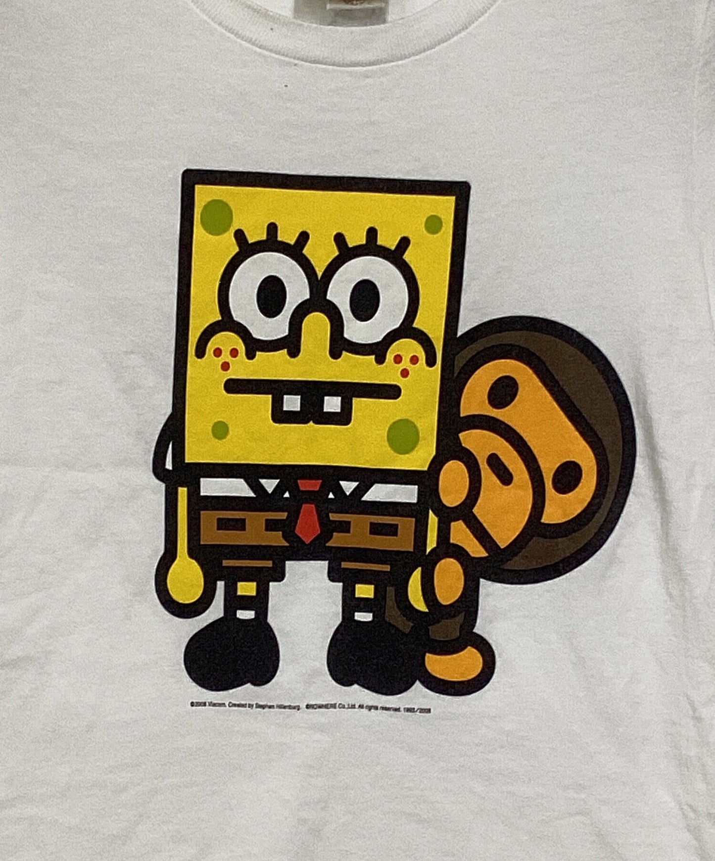 [Pre-owned] A BATHING APE Sponge BOB x MILO TEE