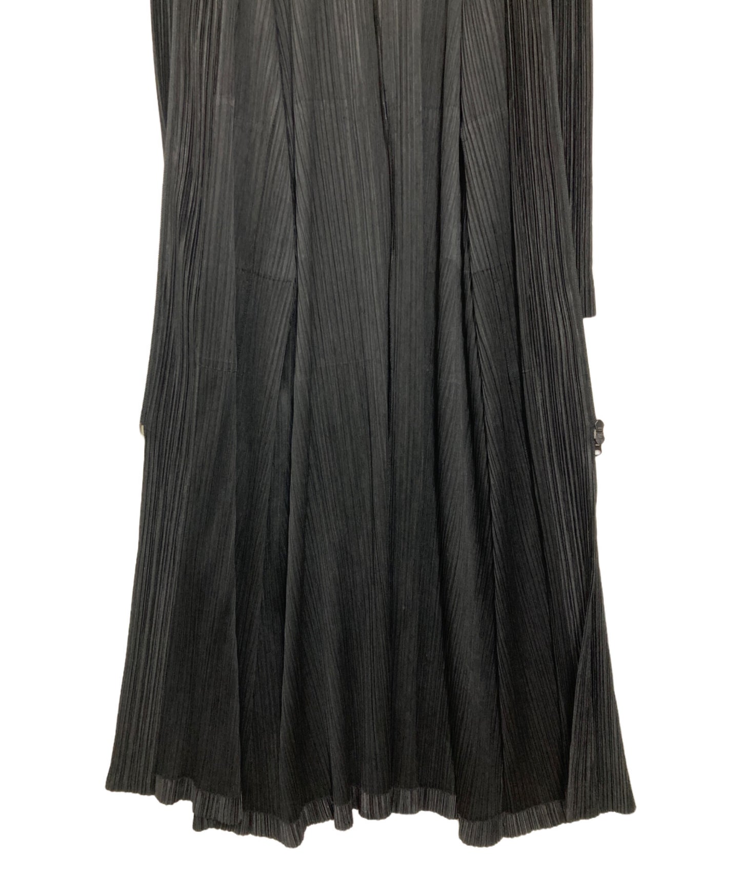 [Pre-owned] PLEATS PLEASE Front Zip Shirt Dress PP63-JA186