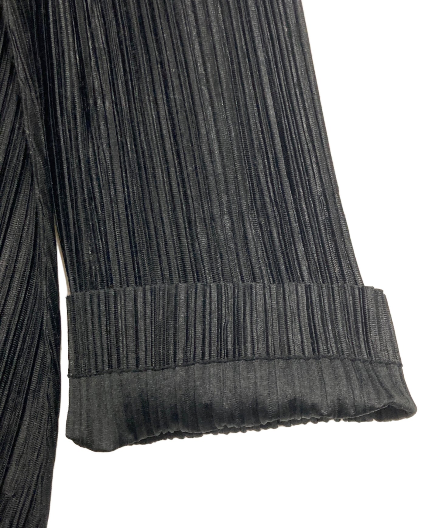 [Pre-owned] PLEATS PLEASE Front Zip Shirt Dress PP63-JA186