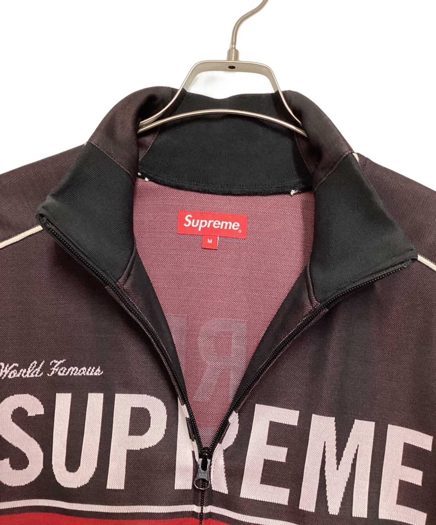 [Pre-owned] SUPREME World Famous Jacquard Track Jacket