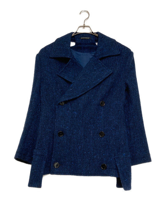 [Pre-owned] YOHJI YAMAMOTO Cashmere blend back neck open double jacket FD-J15-129