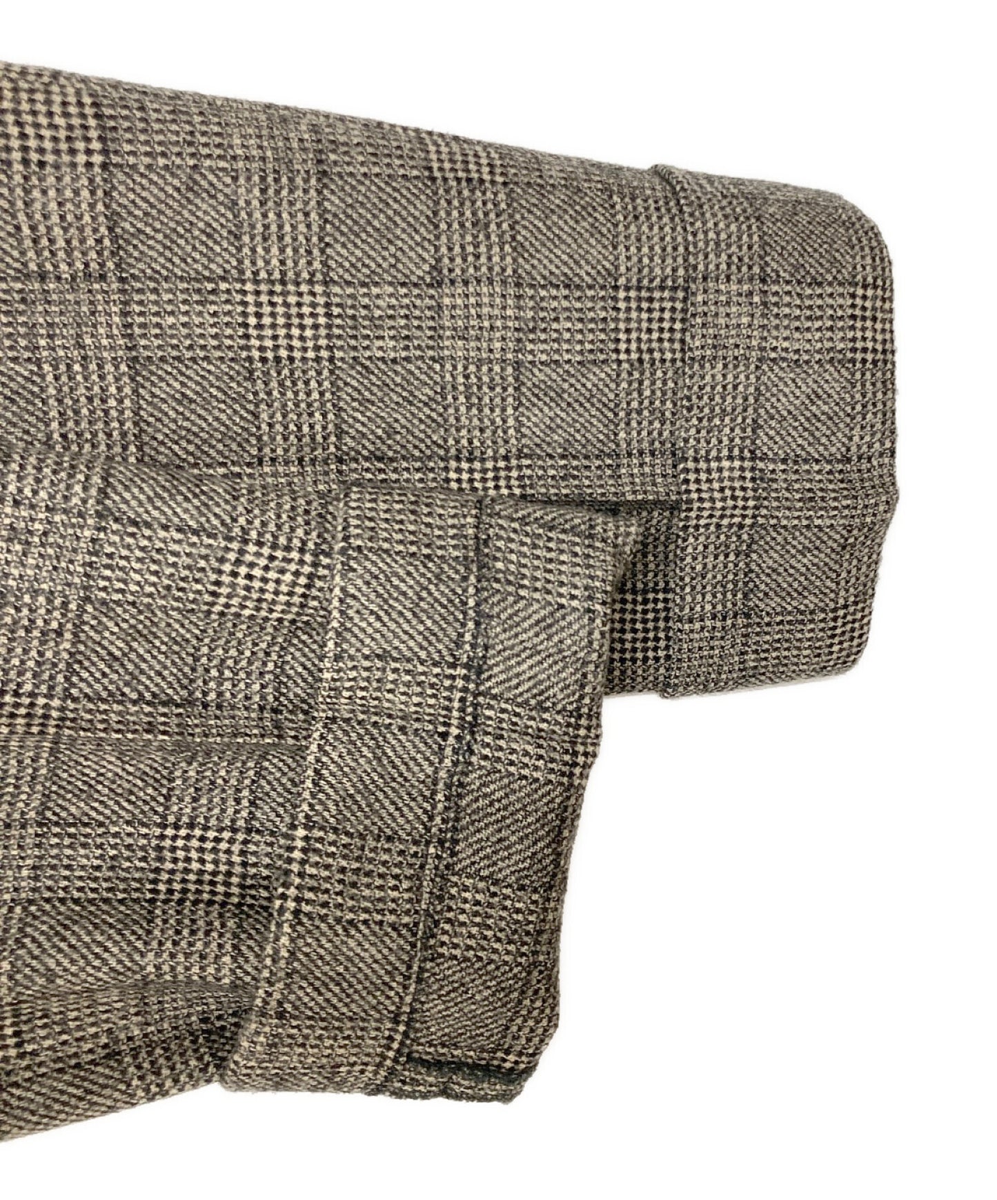 [Pre-owned] yohji yamamoto+noir Checkered Pleated Hem Jacket Set-Up np-j04-108/np-p02-108