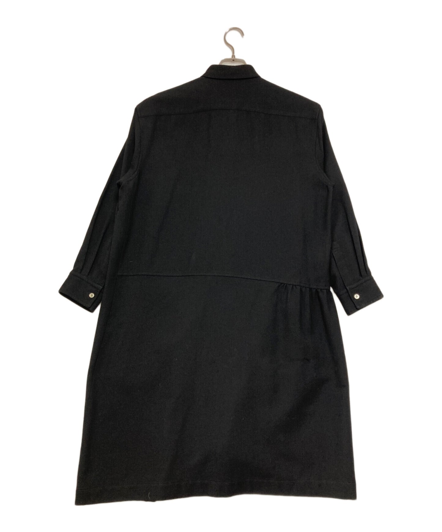 [Pre-owned] COMME des GARCONS Waist gather shaped wool dress GO-05003M