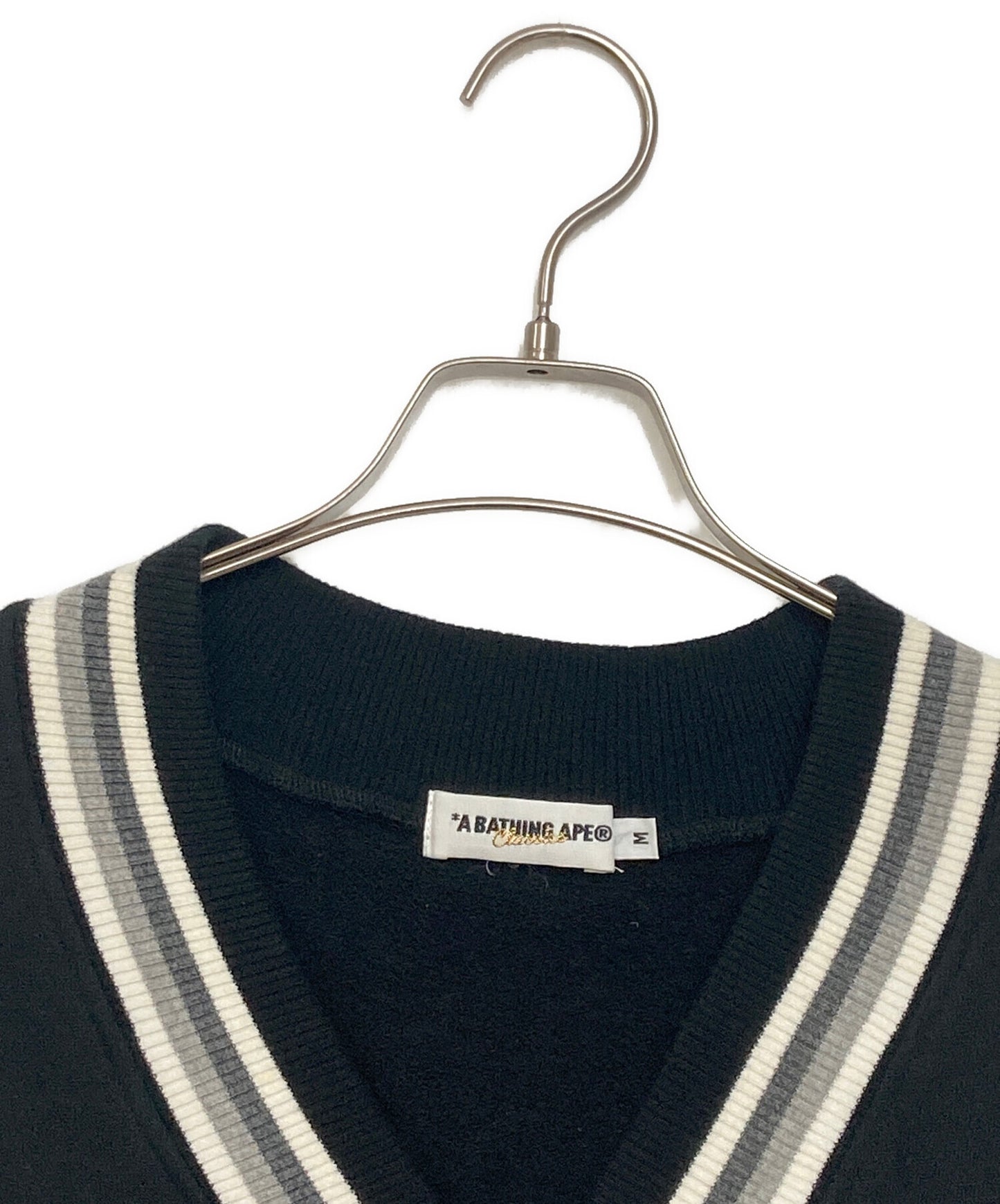 [Pre-owned] A BATHING APE Embroidered Sweat Vest / atch Sweat Vest