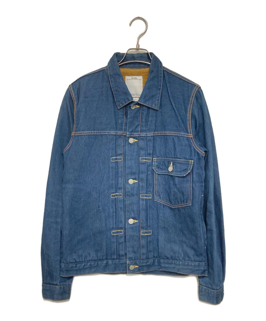 [Pre-owned] VISVIM 1st Type Lined Boa Denim Jacket 0114205006005