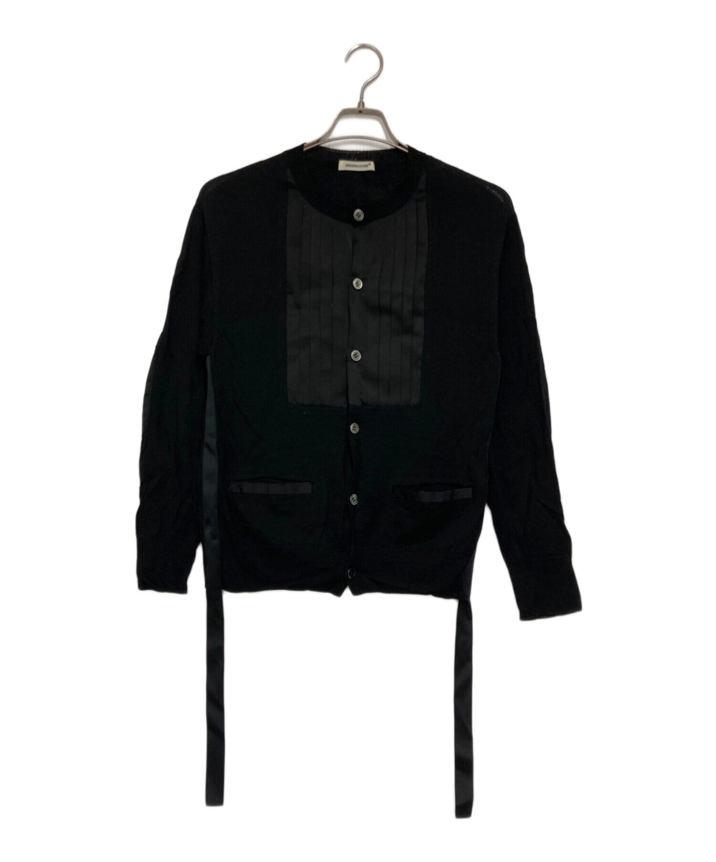 [Pre-owned] UNDERCOVER Pleated Wool Cardigan UP2D1902