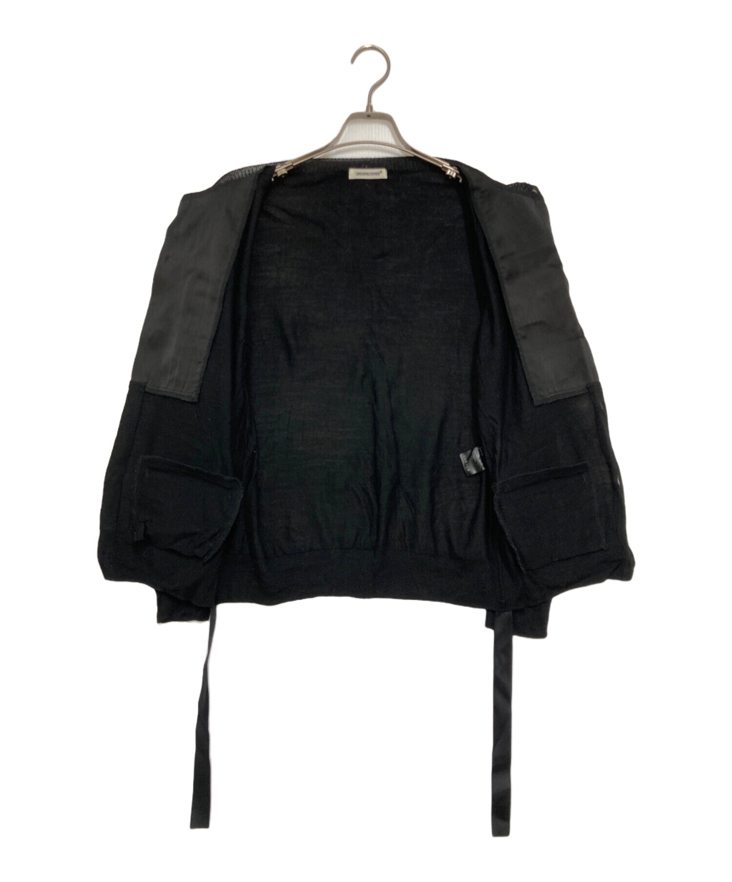 [Pre-owned] UNDERCOVER Pleated Wool Cardigan UP2D1902